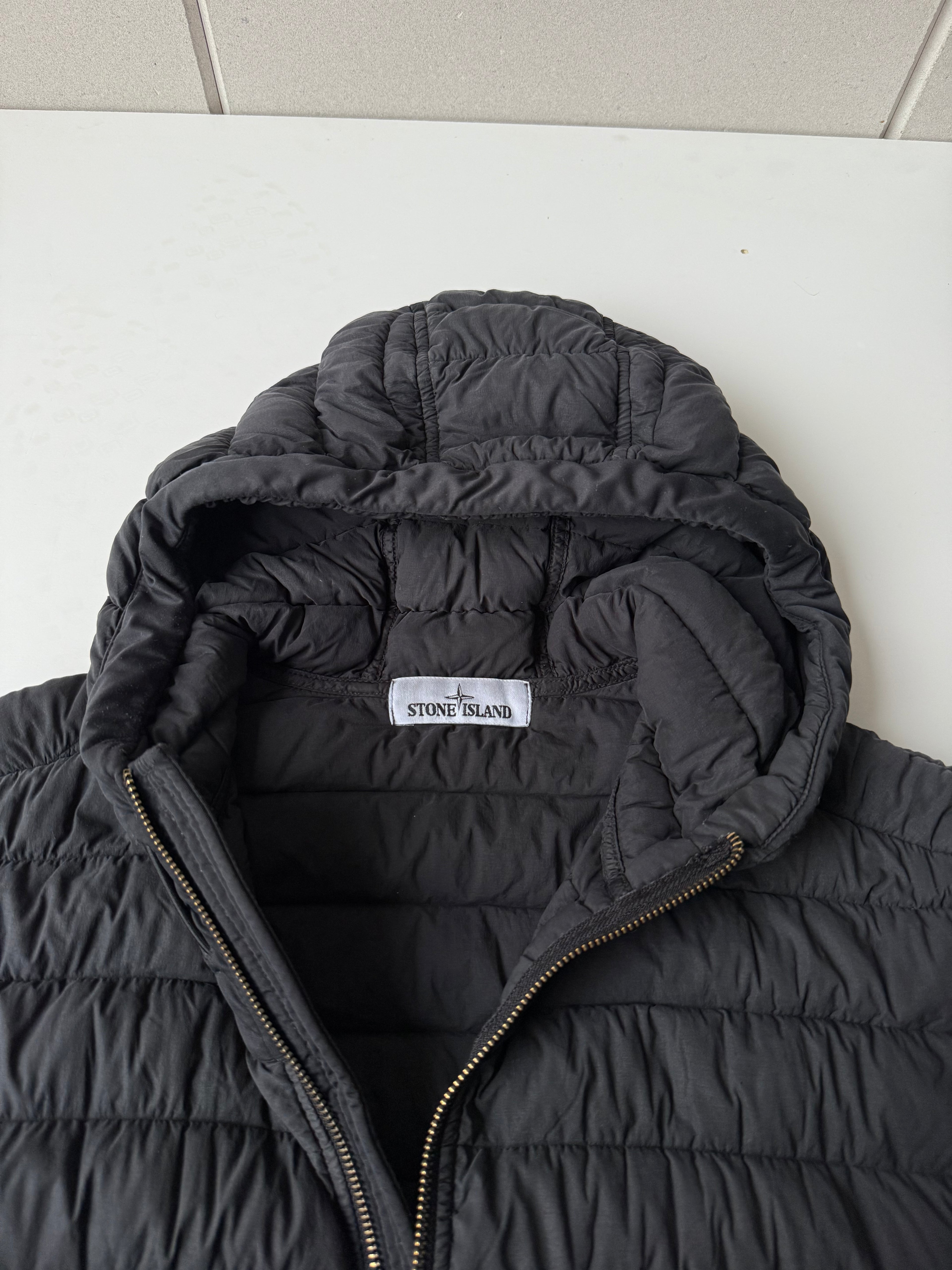 Stone Island down Jacket black- Size M
