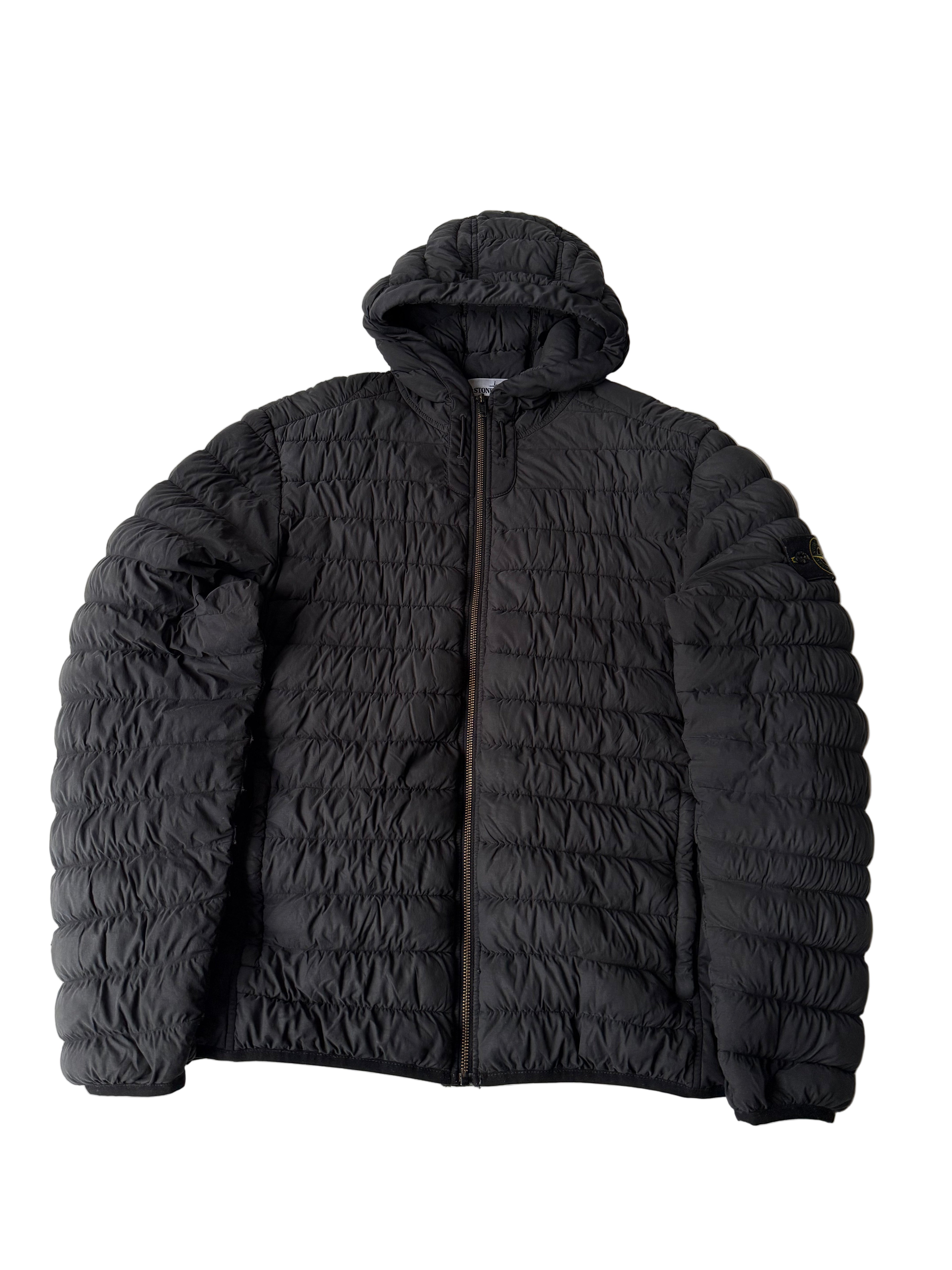 Stone Island down Jacket black- Size M