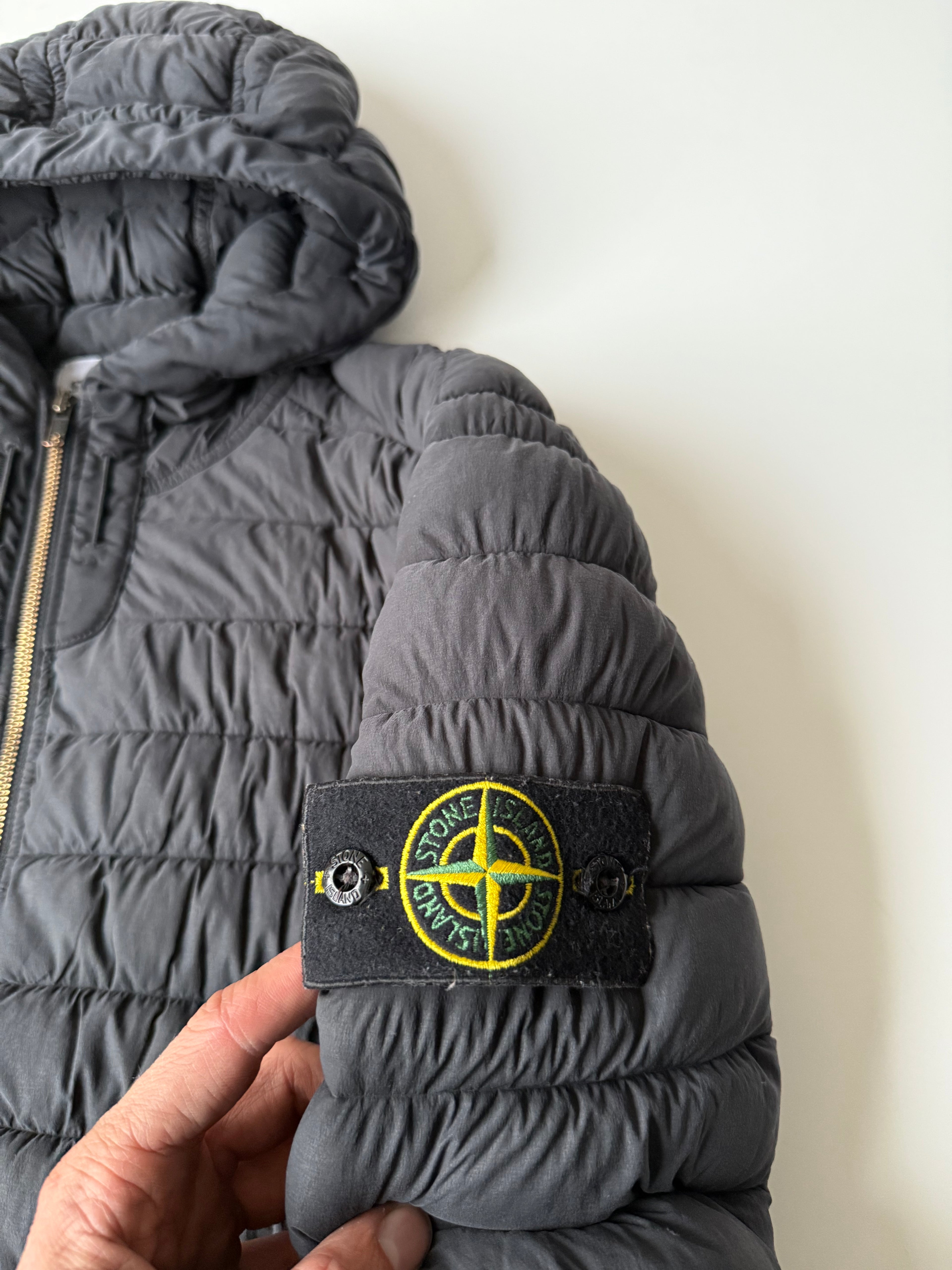 Stone Island down Jacket black- Size M