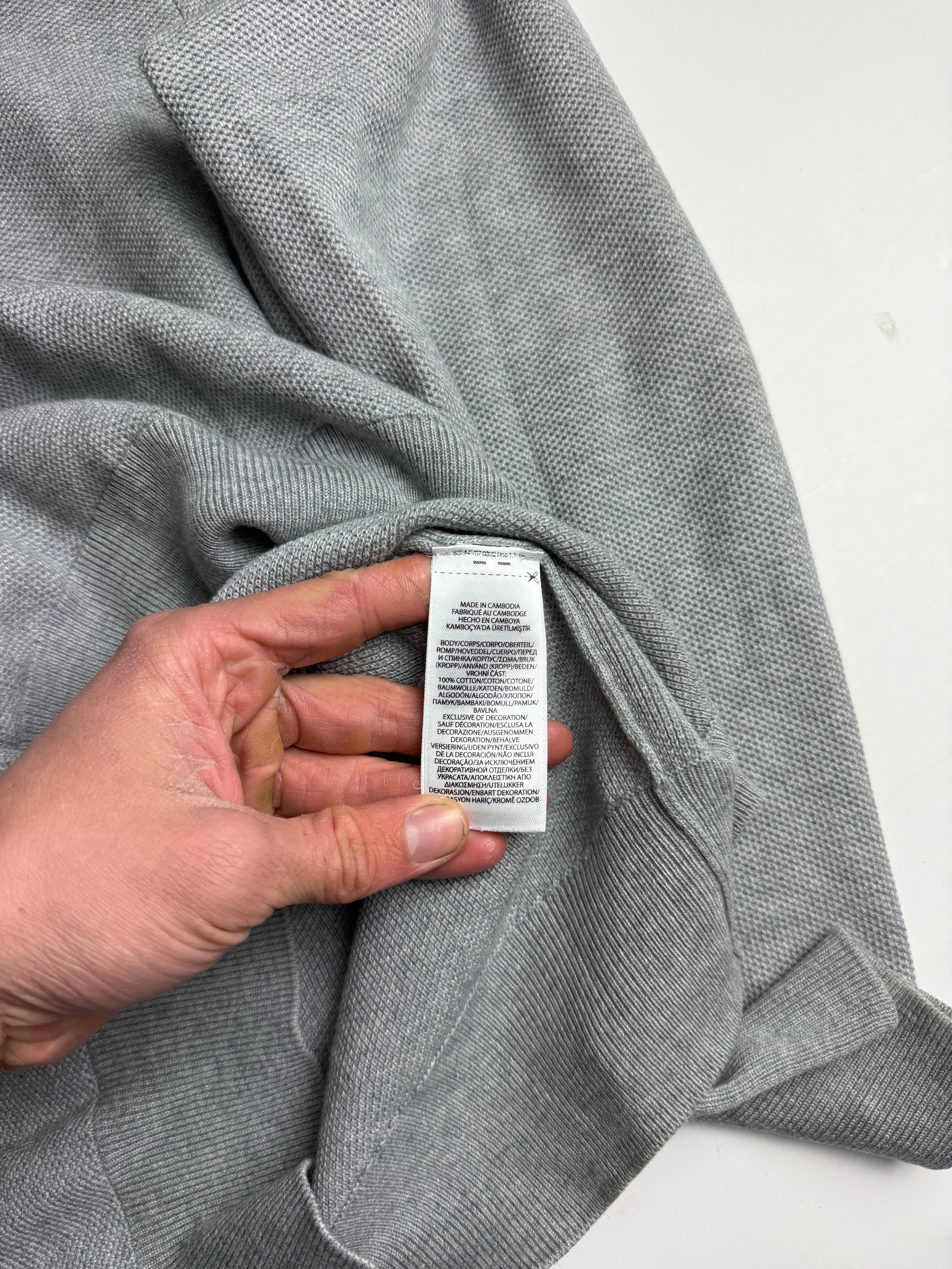 Polo Ralph Lauren quarterzip grey - Size M