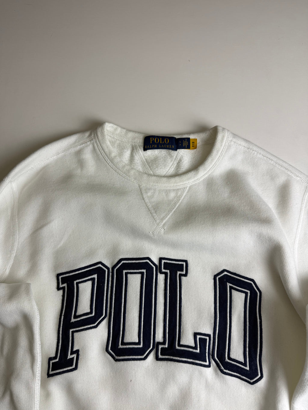 Polo Ralph Lauren sweater white - Size S