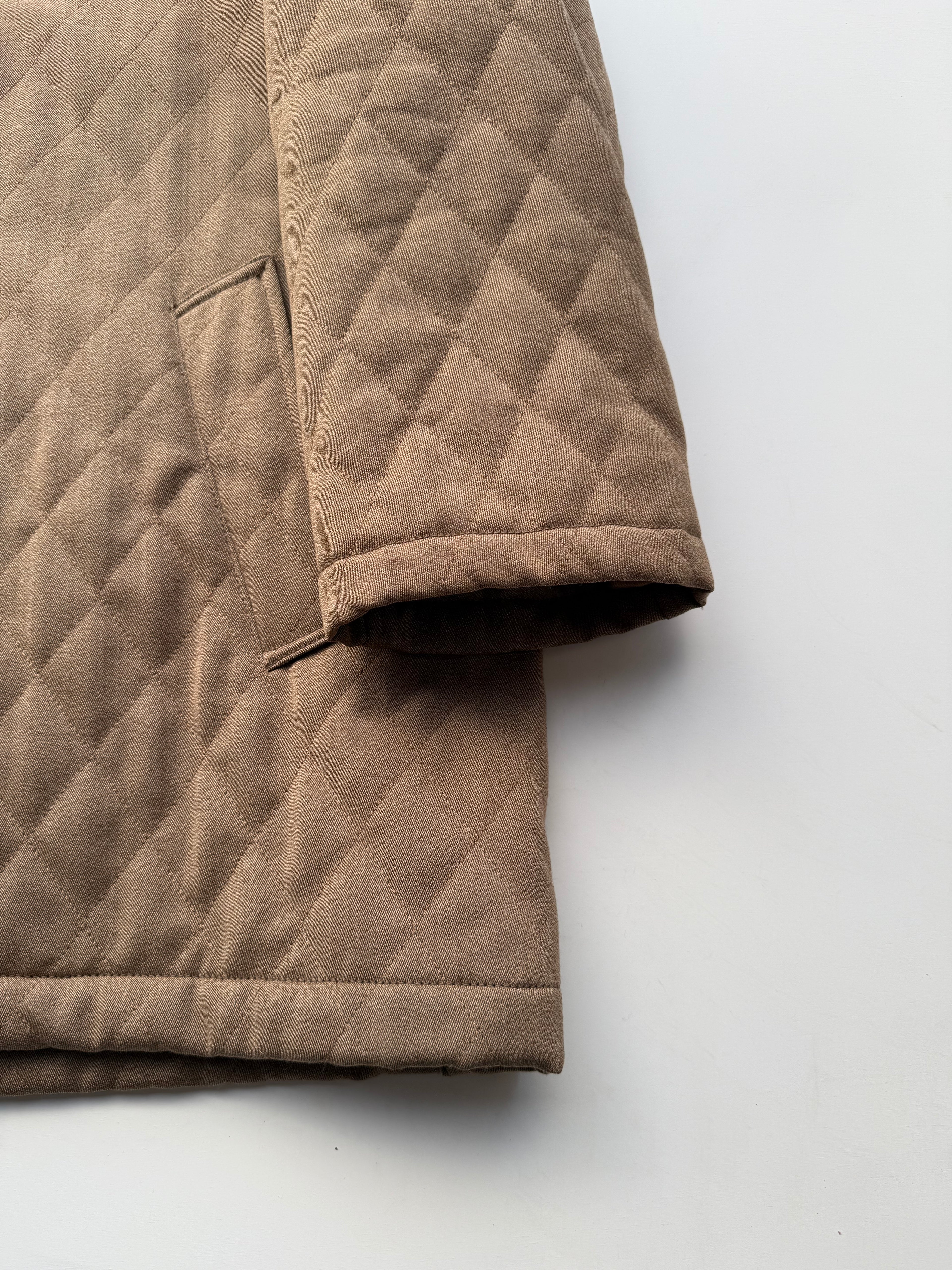 Corneliani harrington jacket beige-Size XL