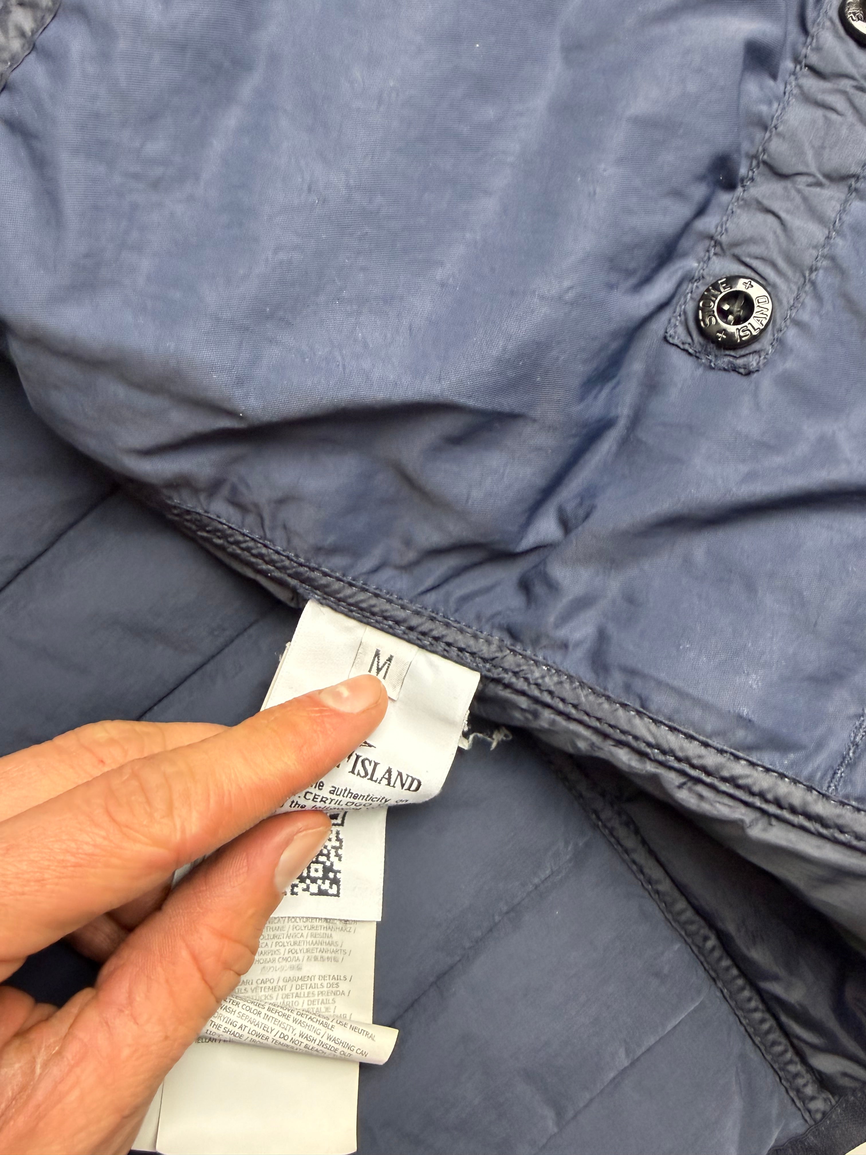 Stone Island Puffer jacket navy blue - size M