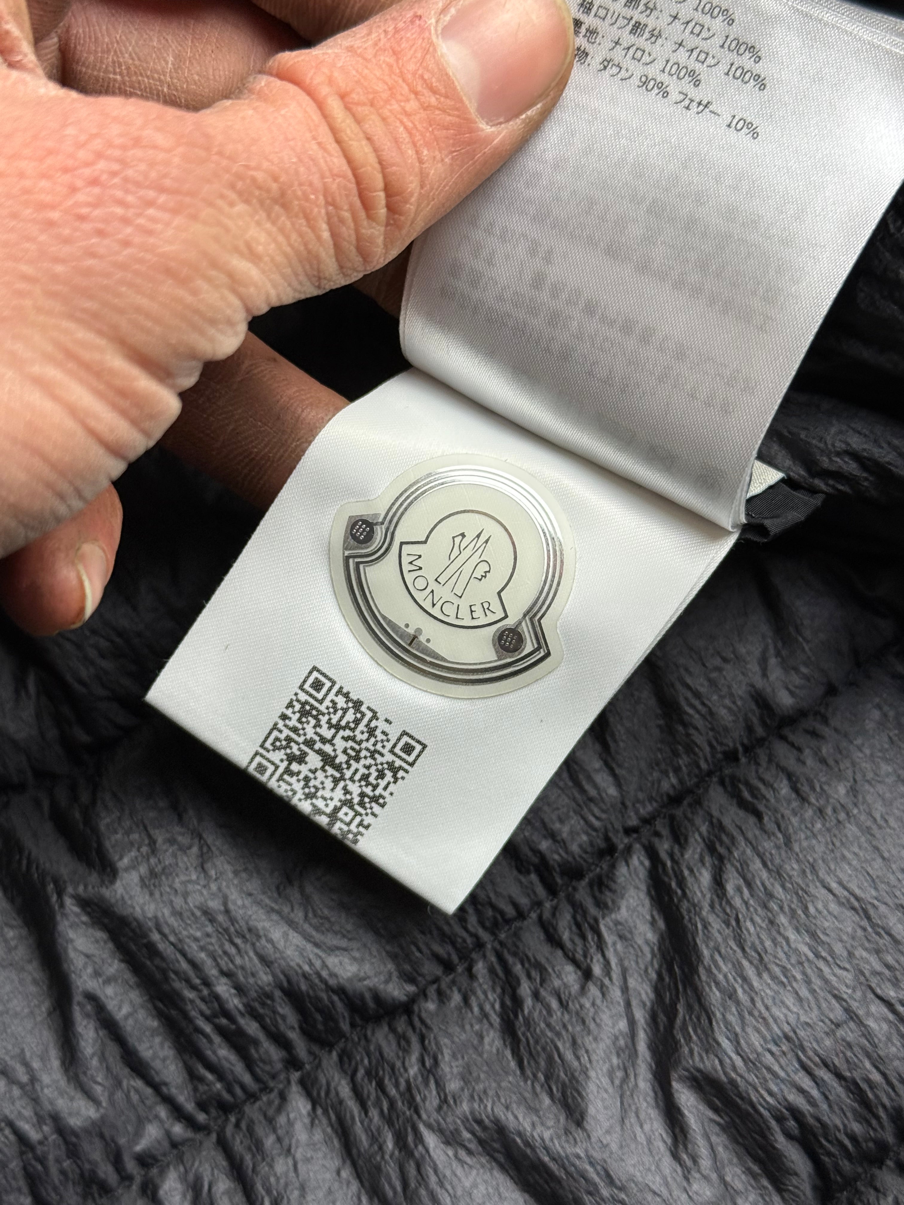 Moncler polliot giubbotto jacket black - Size M