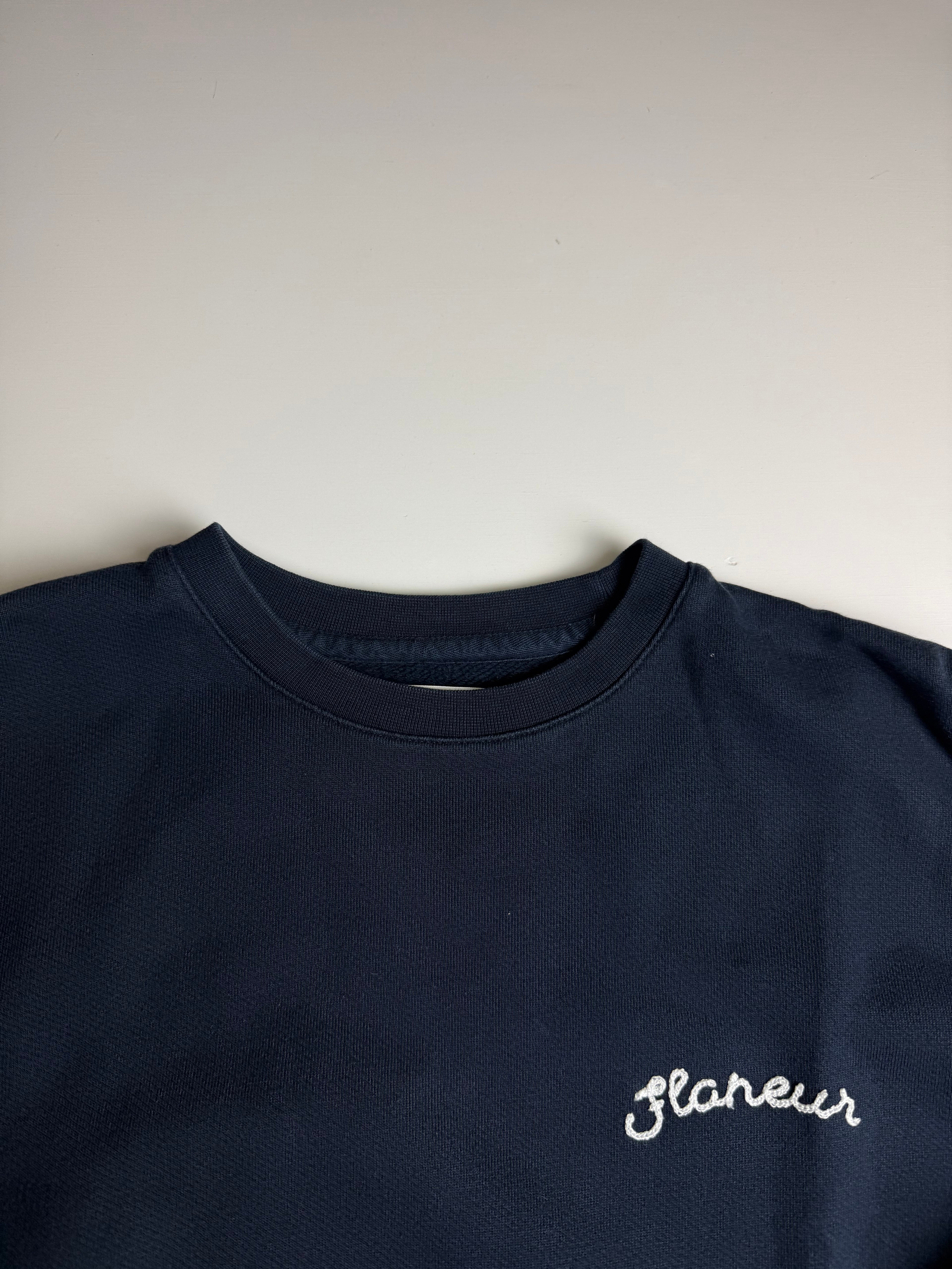 Flaneur sweater blue - Size s