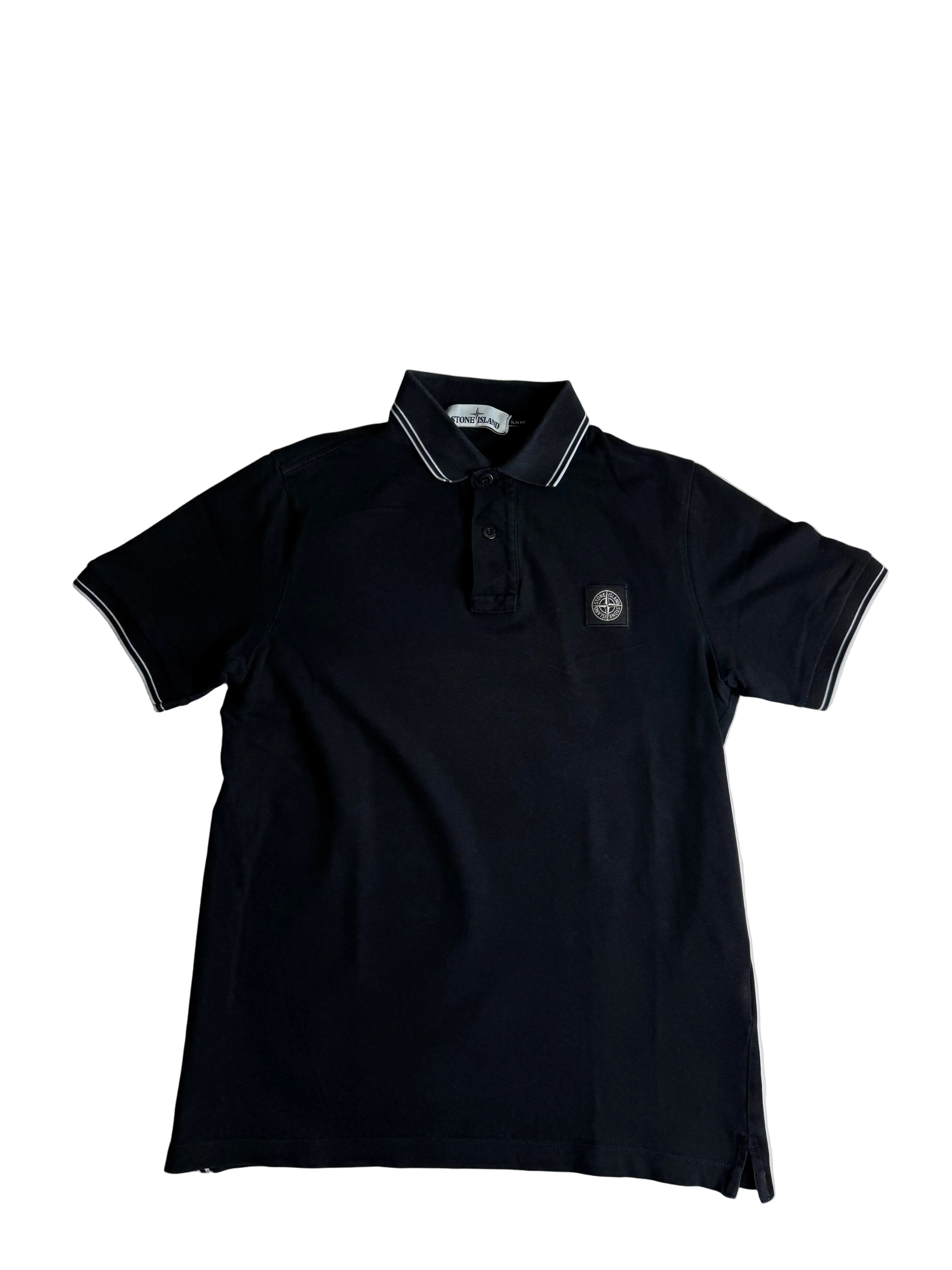 Stone Island polo black - Size S