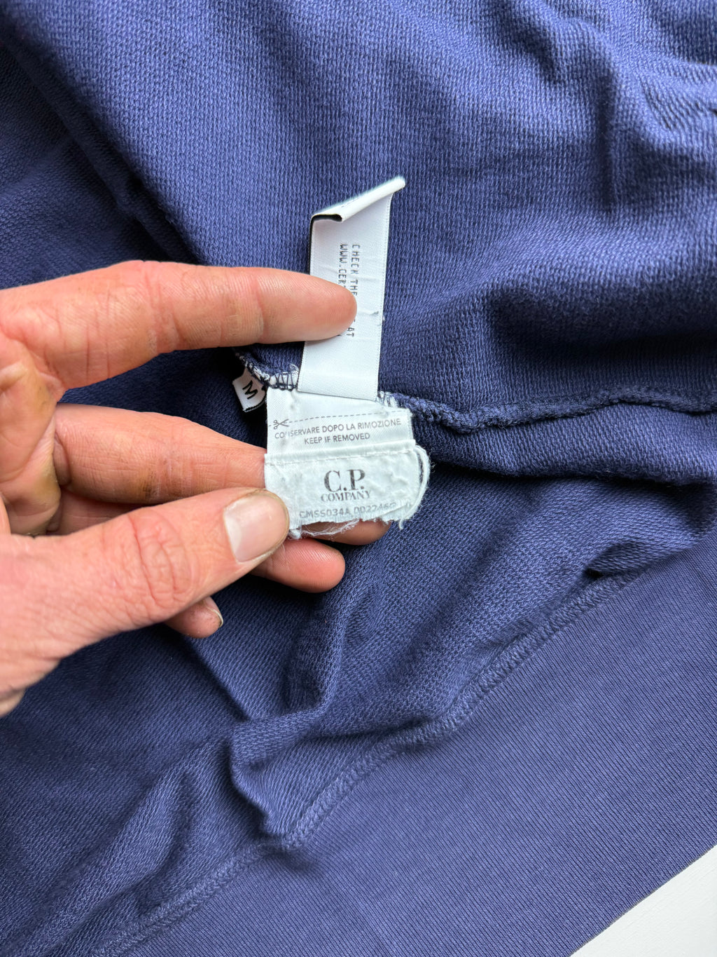 C.P. Company vest blue- Size M