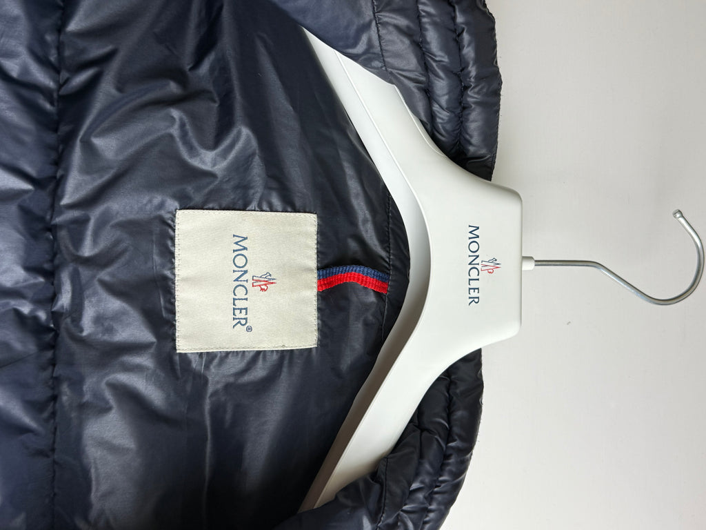 Moncler Lambot Puffer Down Jacket in marineblauw- Size m