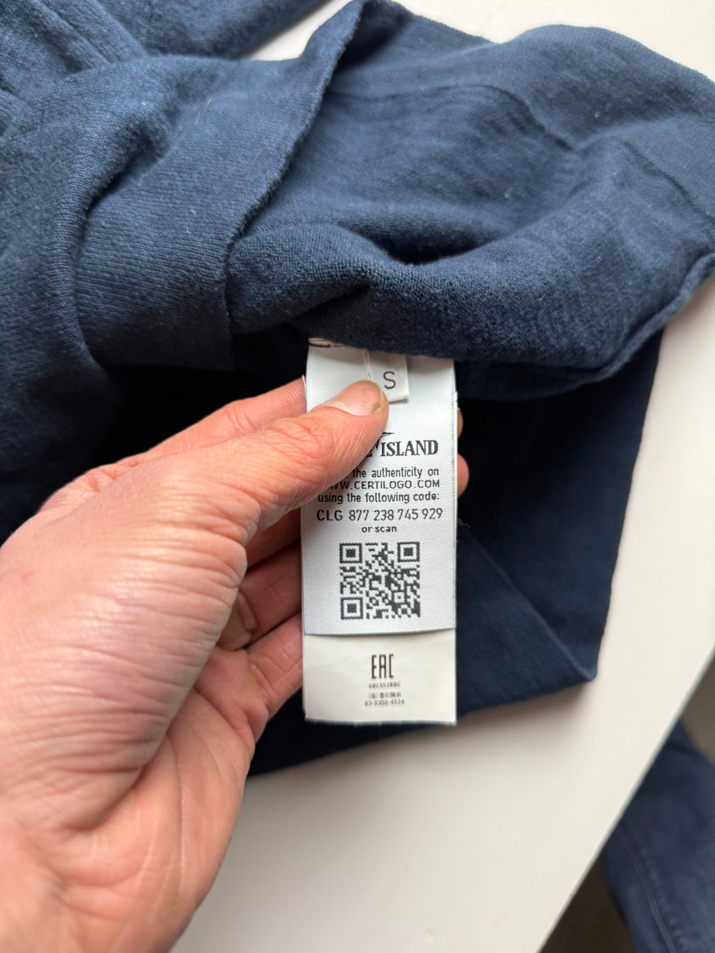 Stone Island sweater blue - Size S