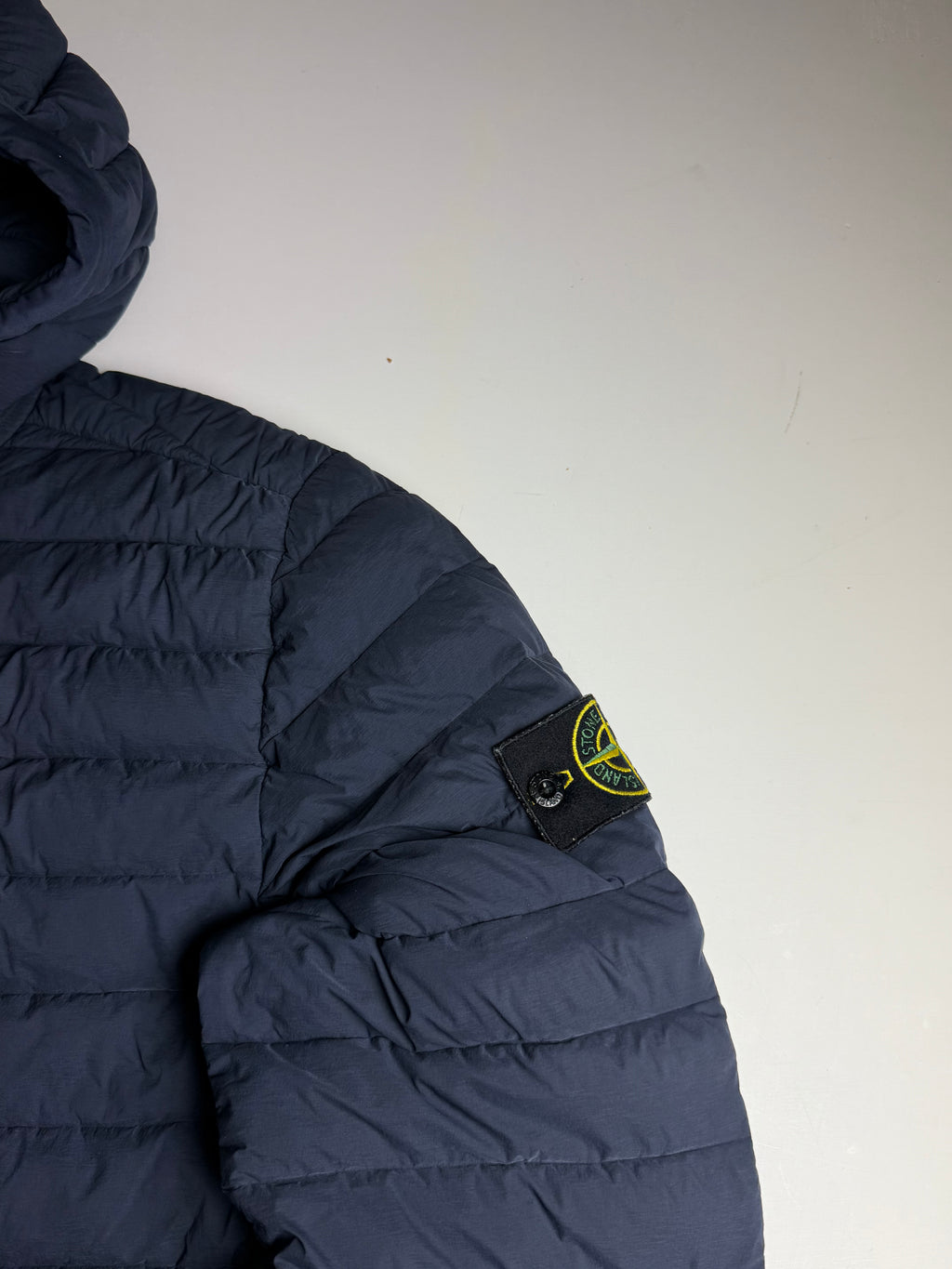 Stone Island Puffer jacket navy blue - size M