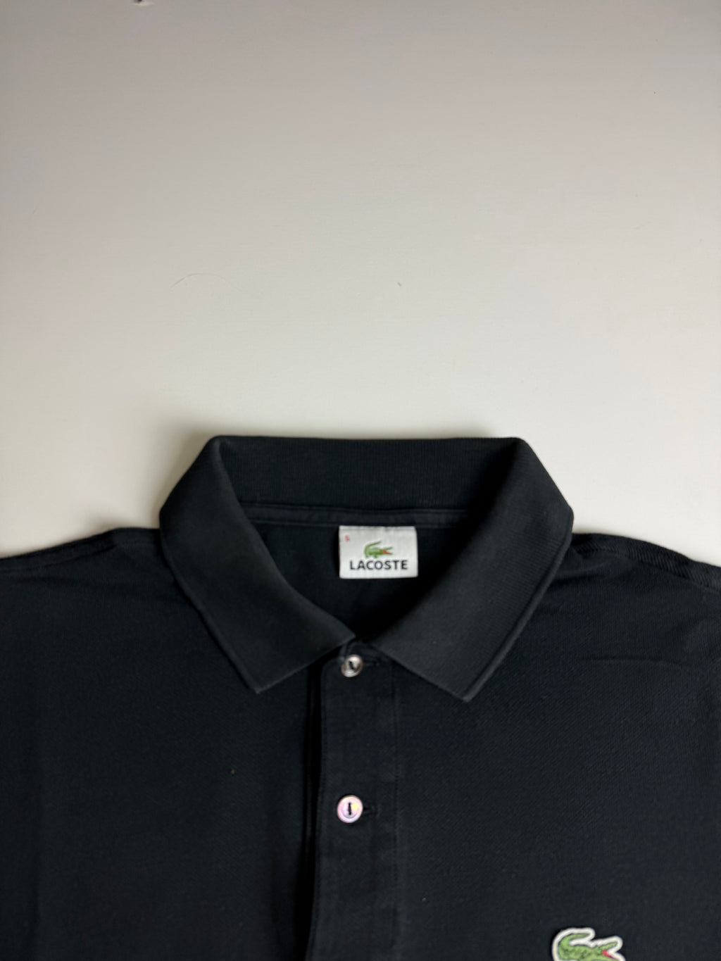 Lacoste Polo Shirt Black - Size L