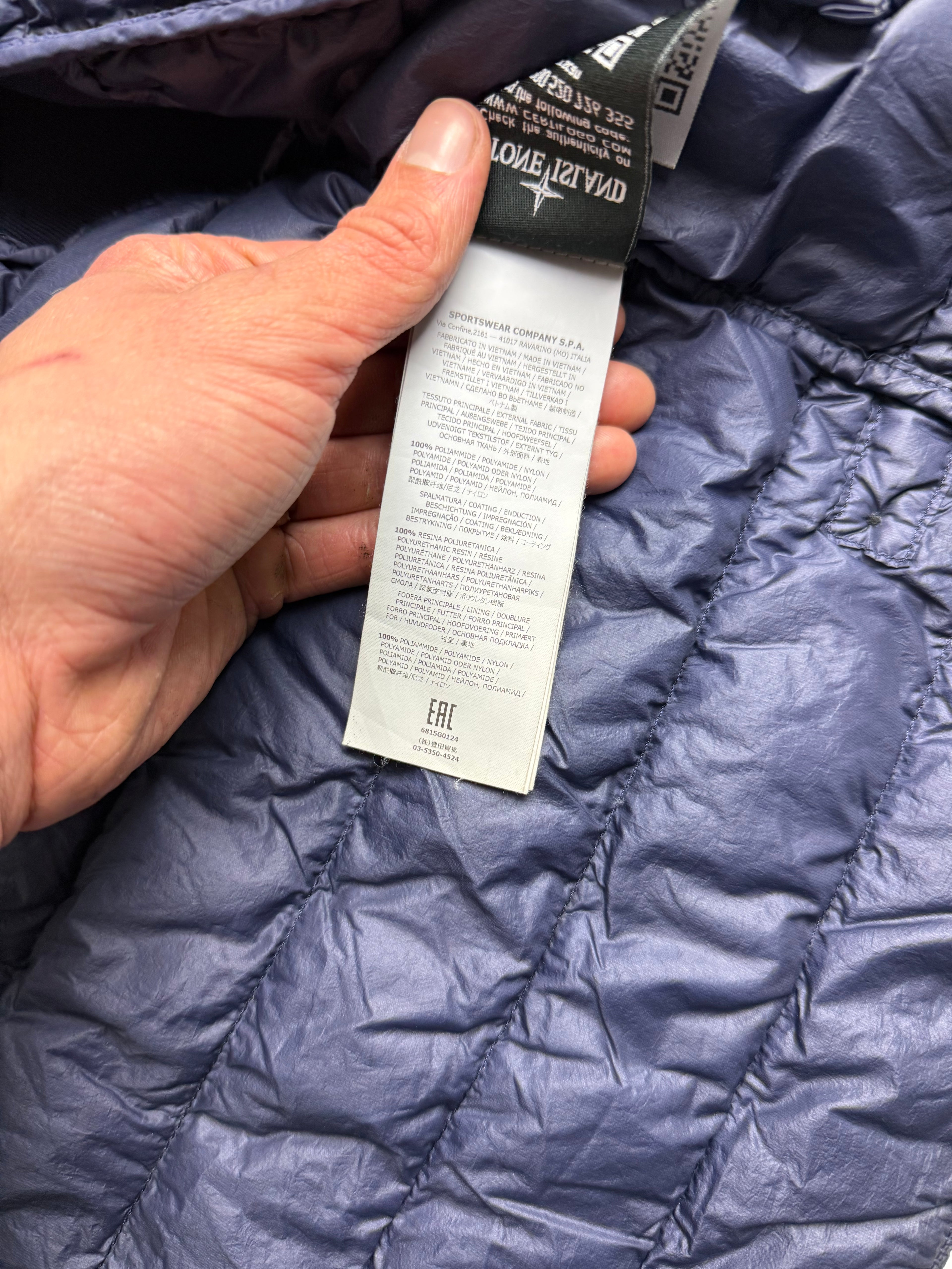 Stone Island Bodywarmer navy blue- Size M