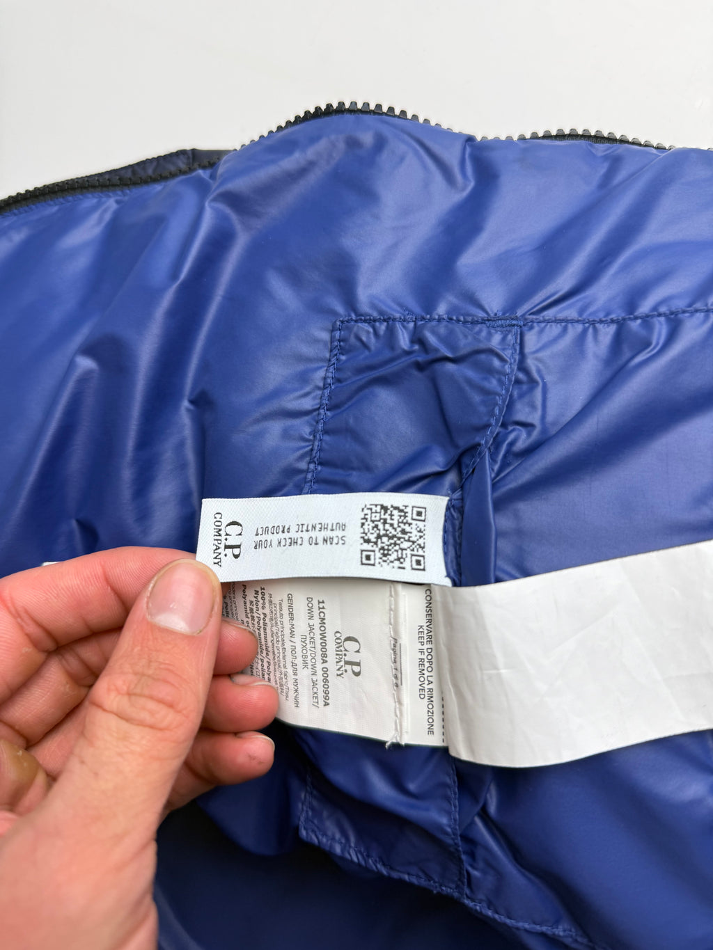 C.P. Company DD Shell jacket blue - Size M