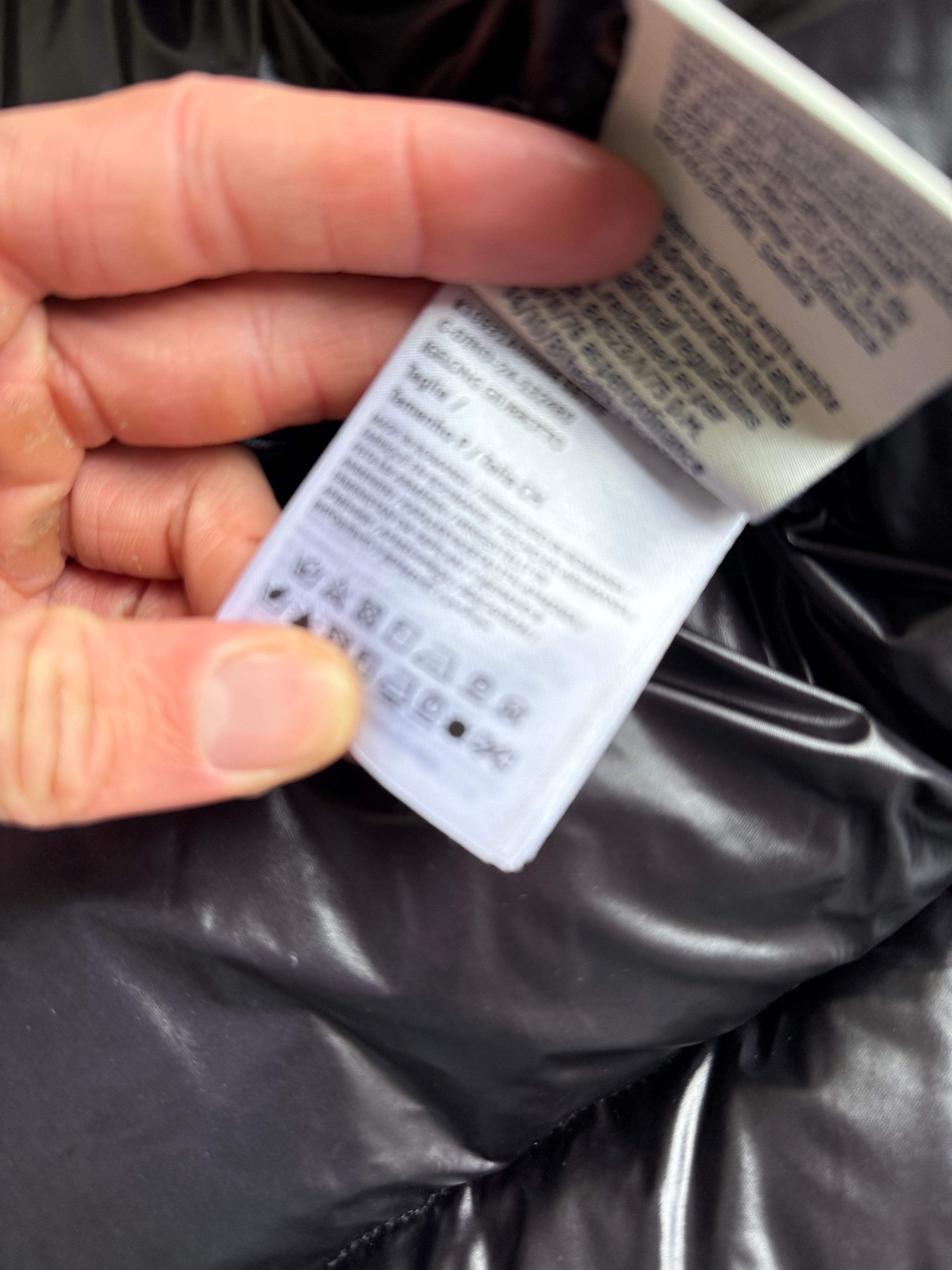 Moncler madeira jacket black- Size xs