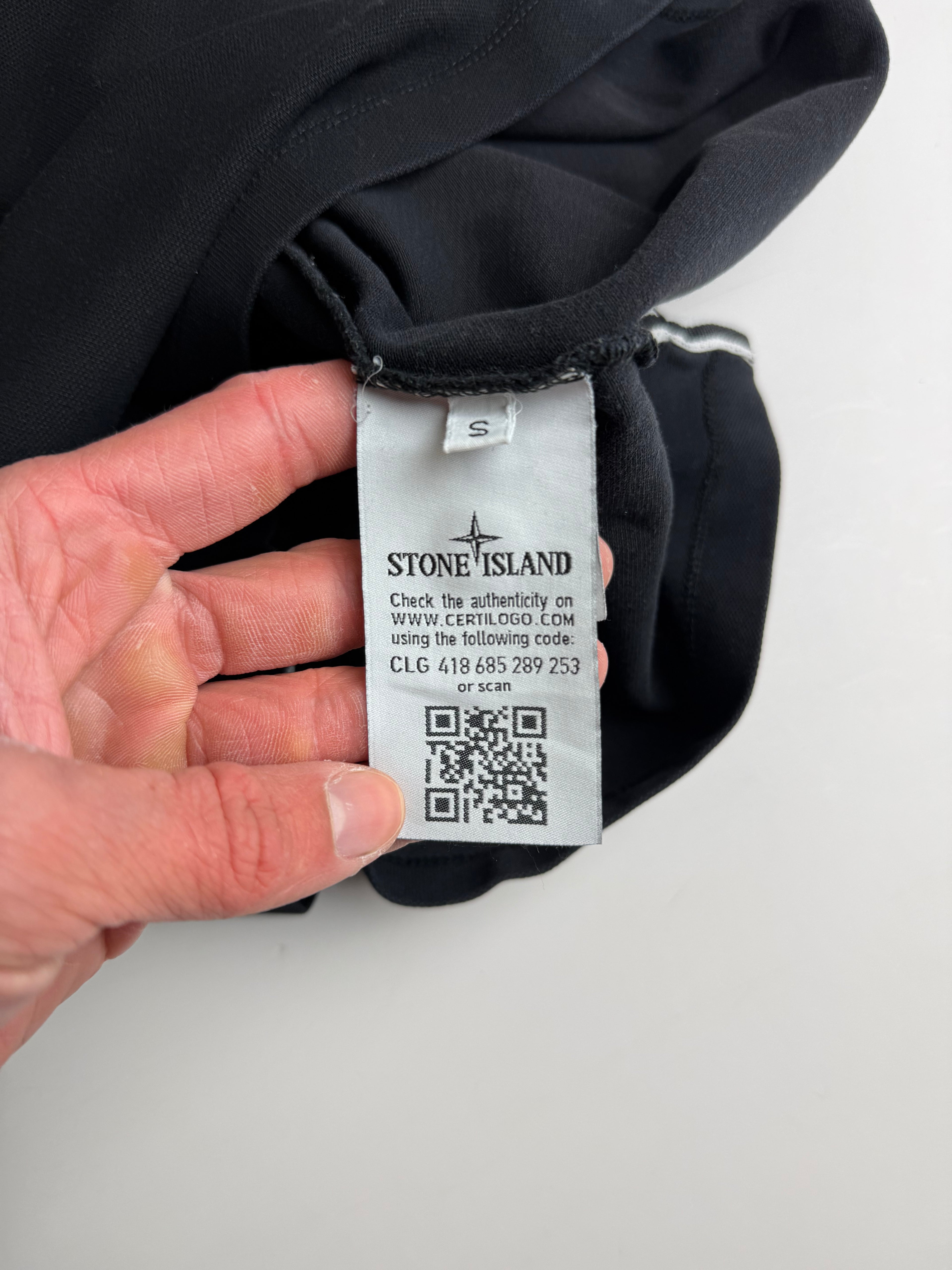 Stone Island polo black - Size S