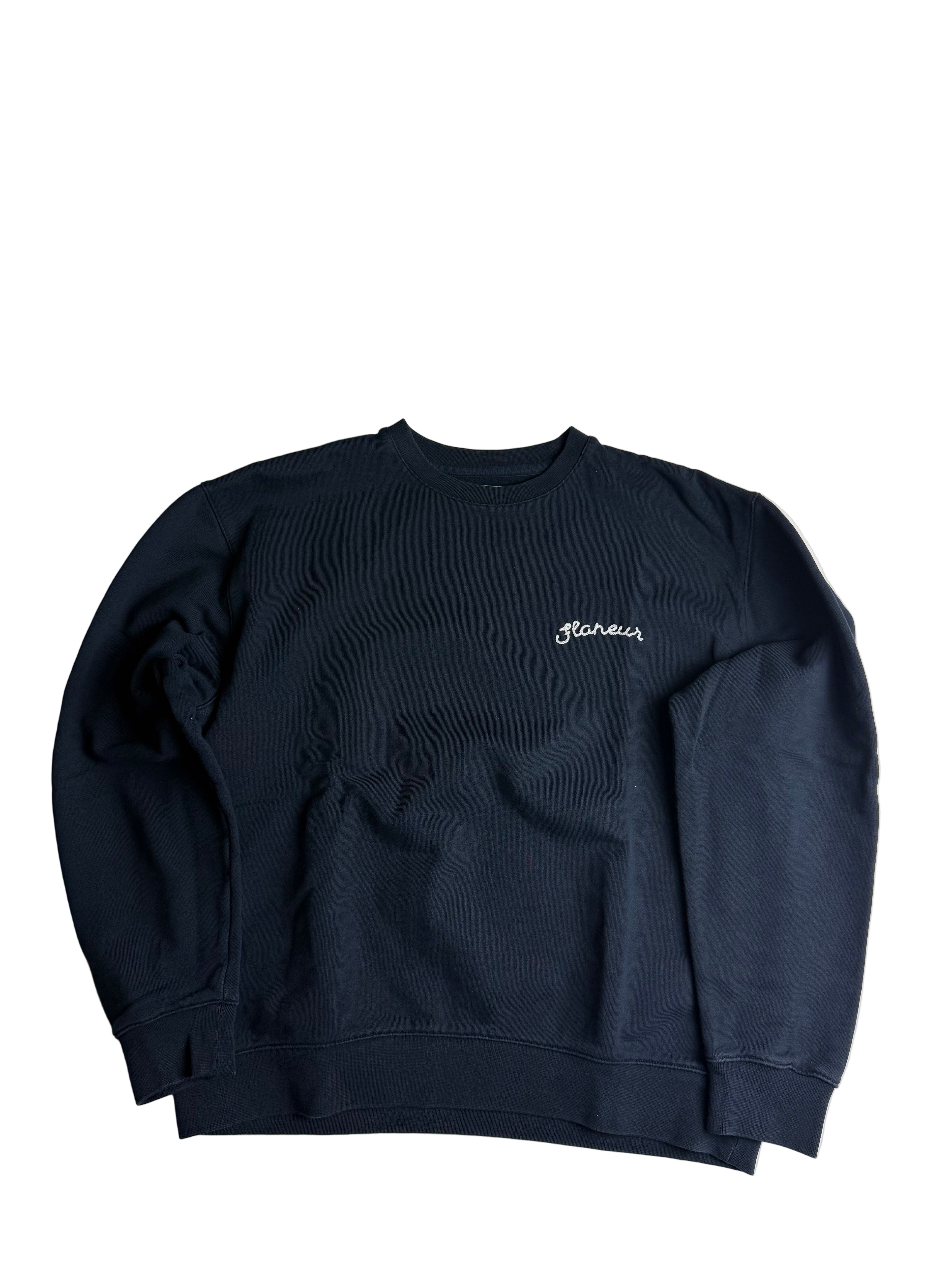 Flaneur sweater blue - Size s