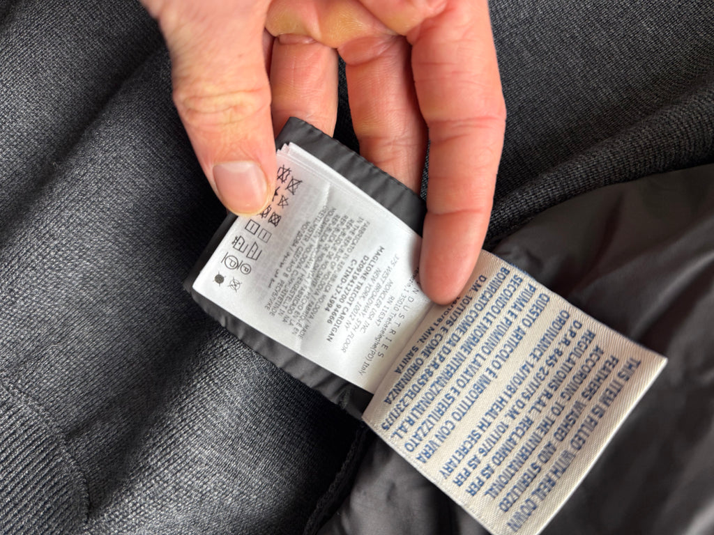 Moncler Maglione Tricot Cardigan grey - Size M