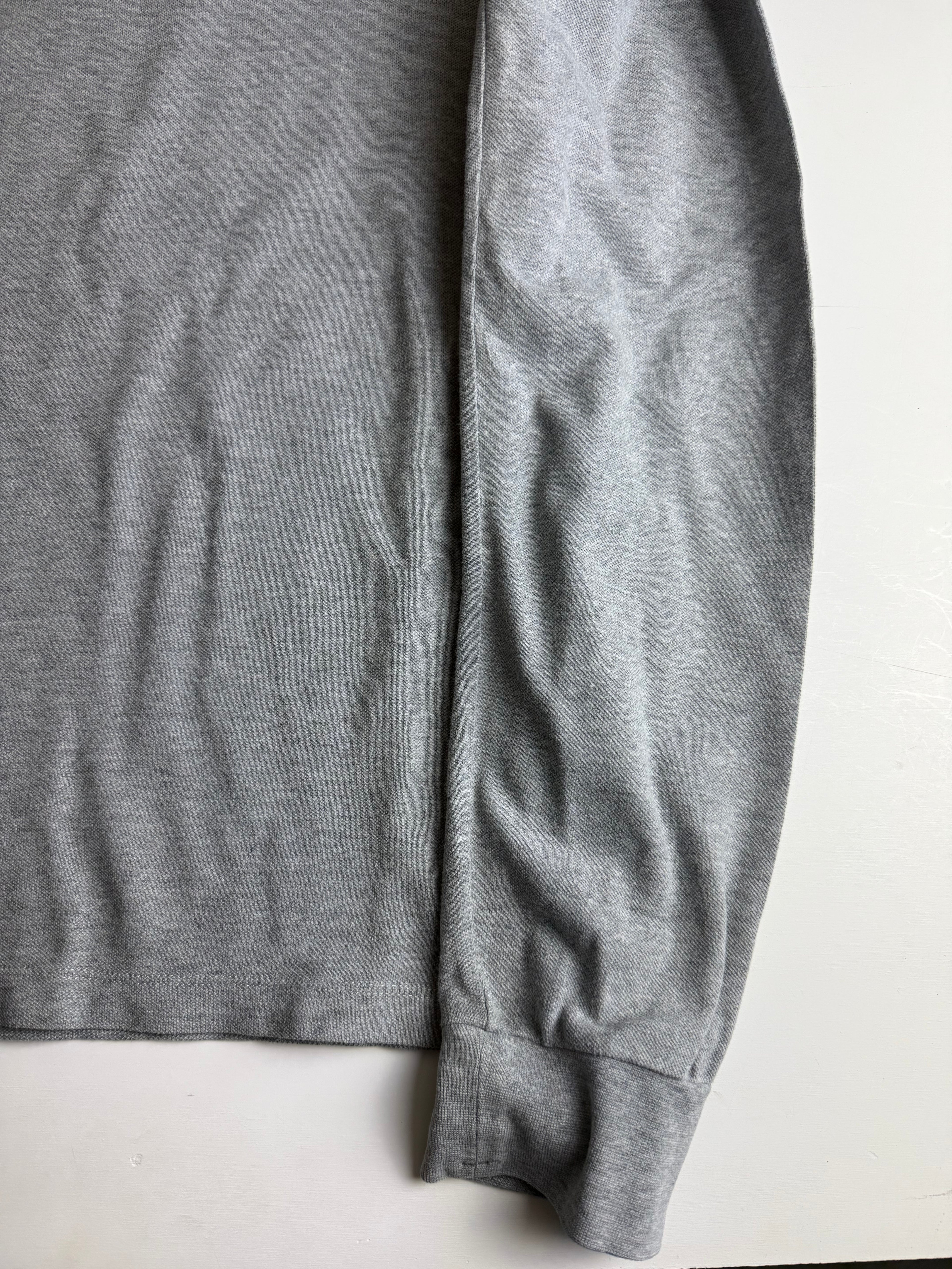 Stone Island Polo shirt longsleeve grey - Size s