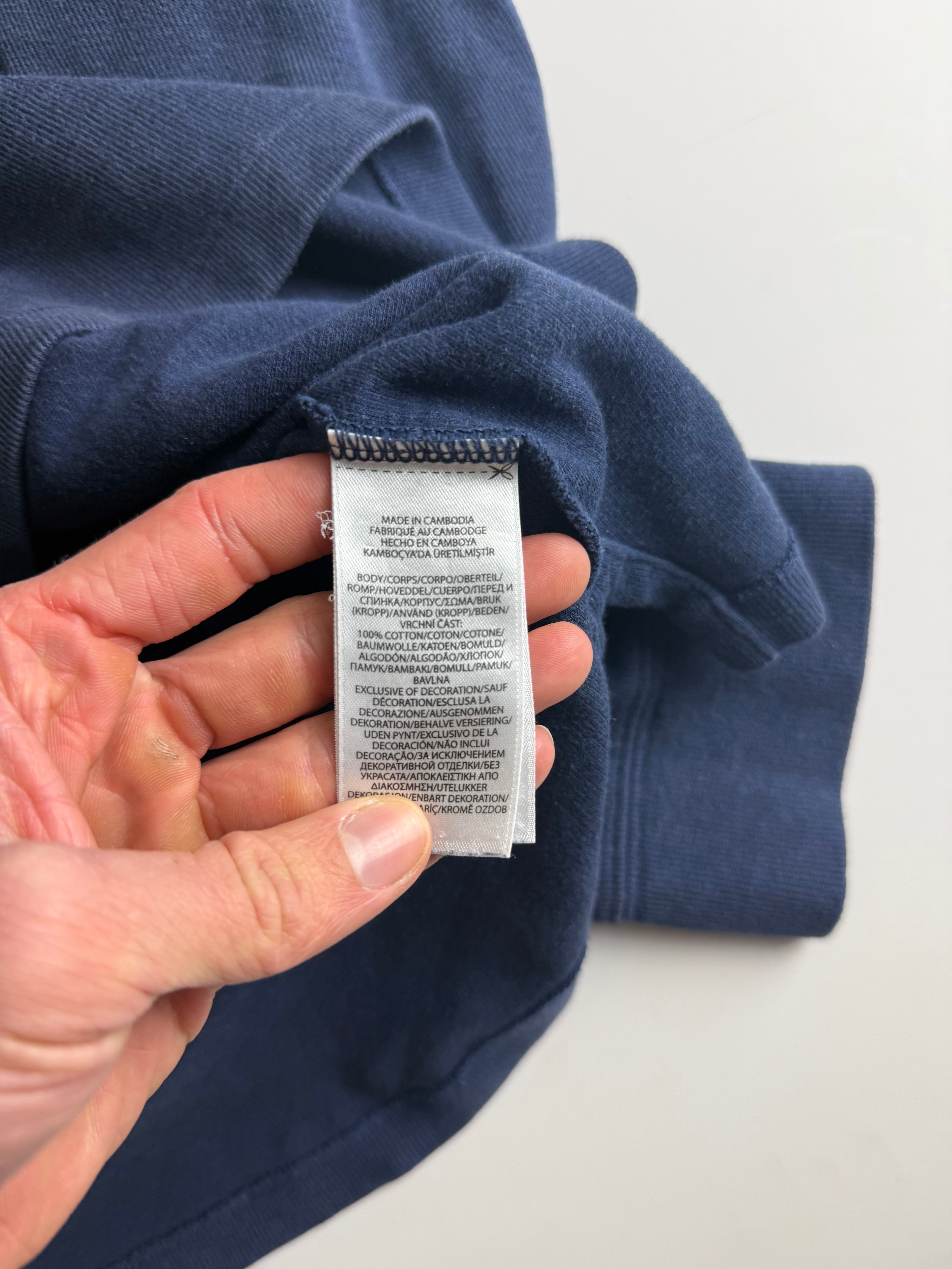 Polo Ralph Lauren quarterzip blue - Size S