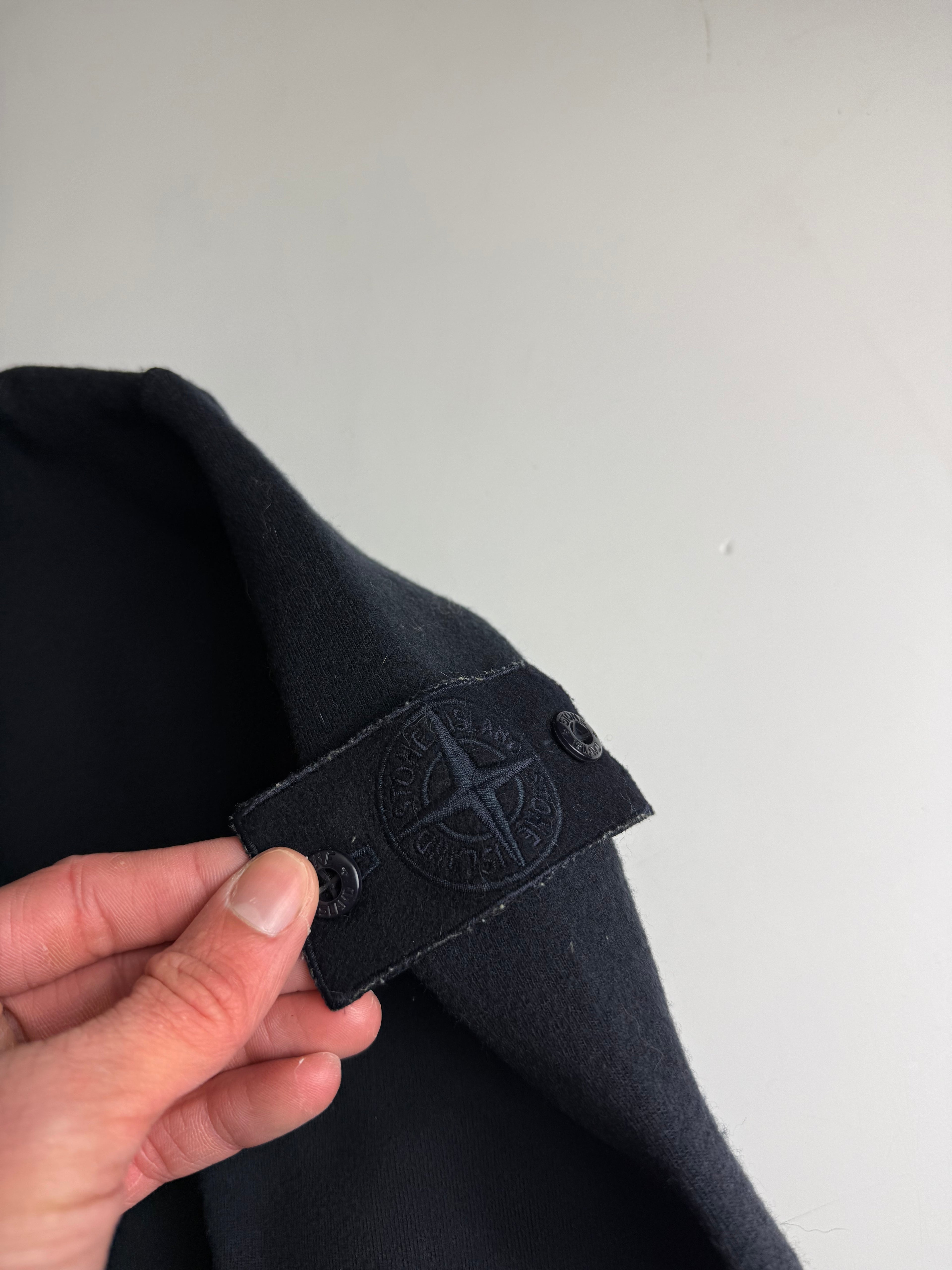 Stone Island Ghost navy quarterzip - Size L