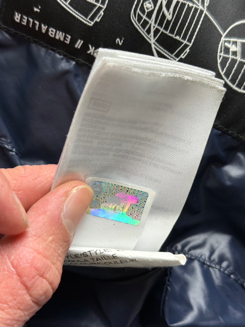 Canada Goose “Crofton” Jacket navy blue - Size M