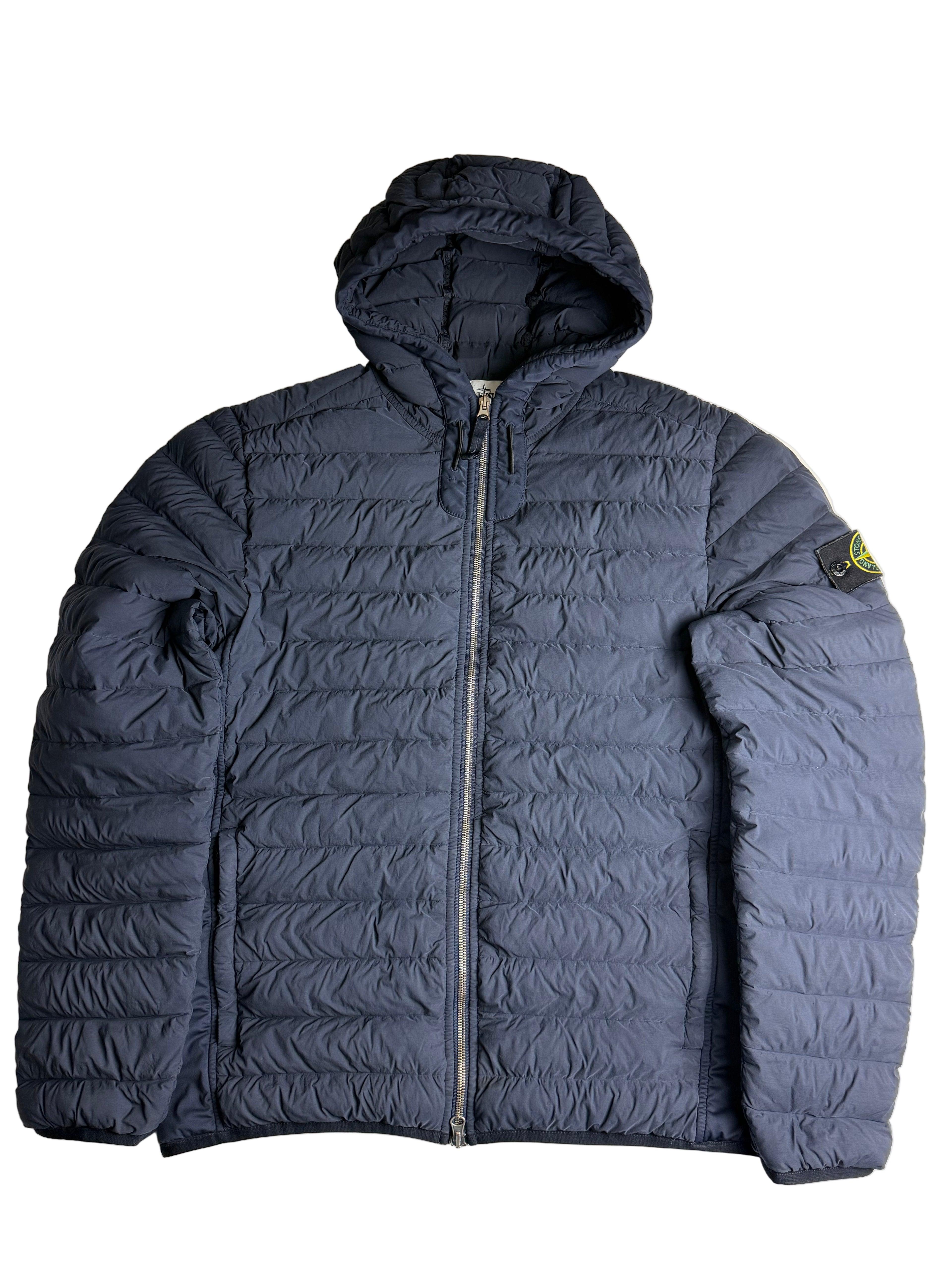 Stone Island Puffer jacket navy blue - size M