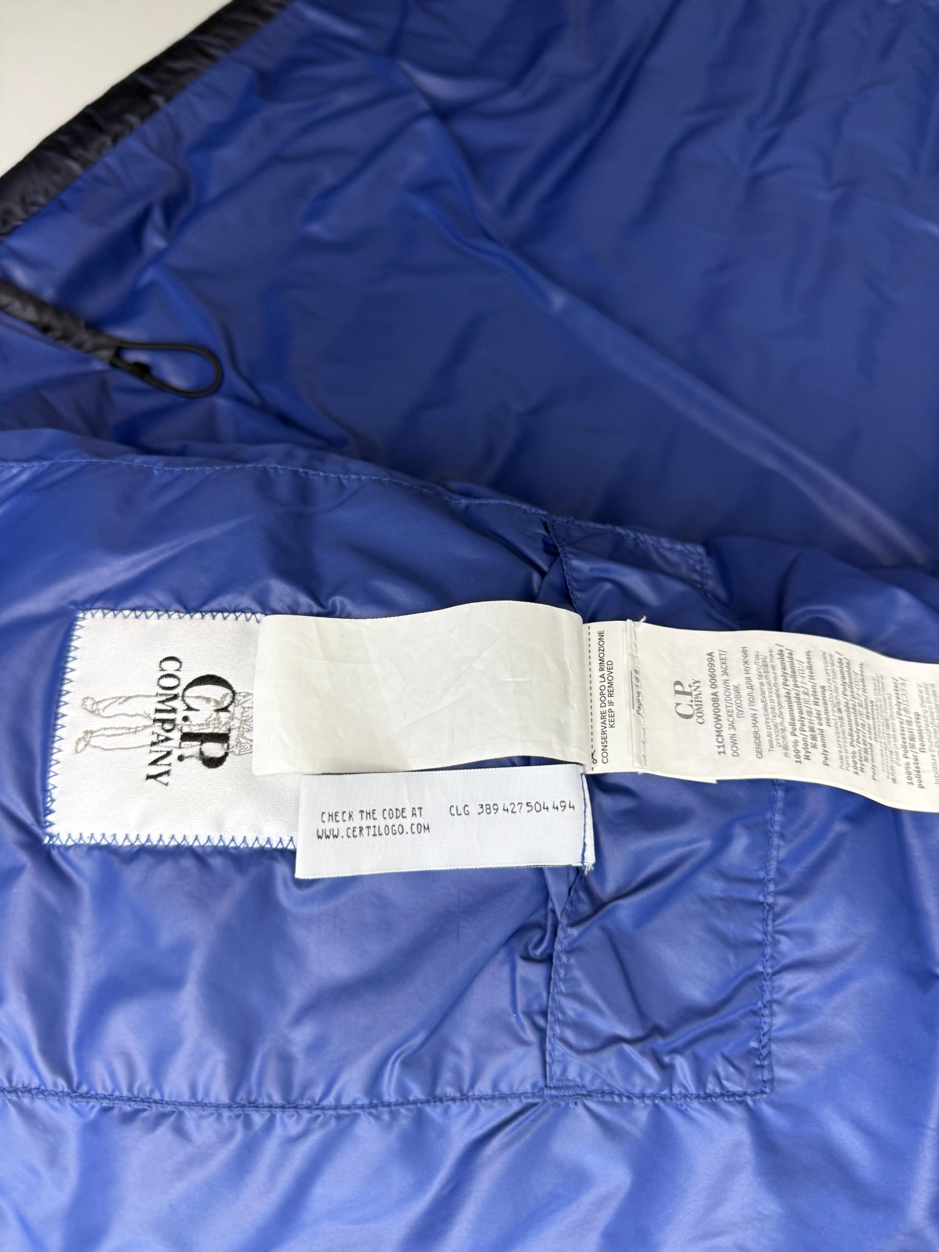 C.P. Company DD Shell jacket blue - Size M