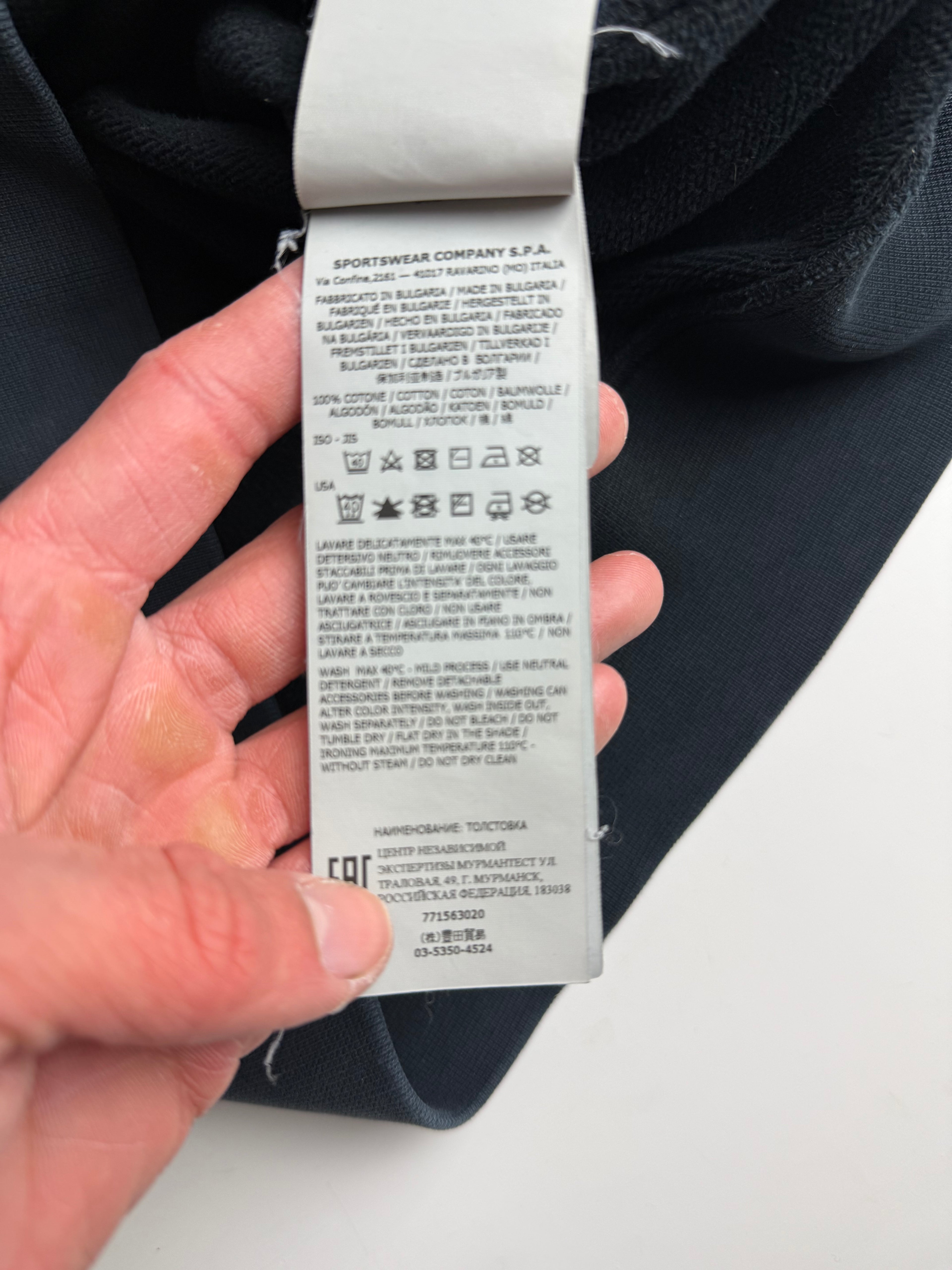 Stone Island Sweater navy - Size M