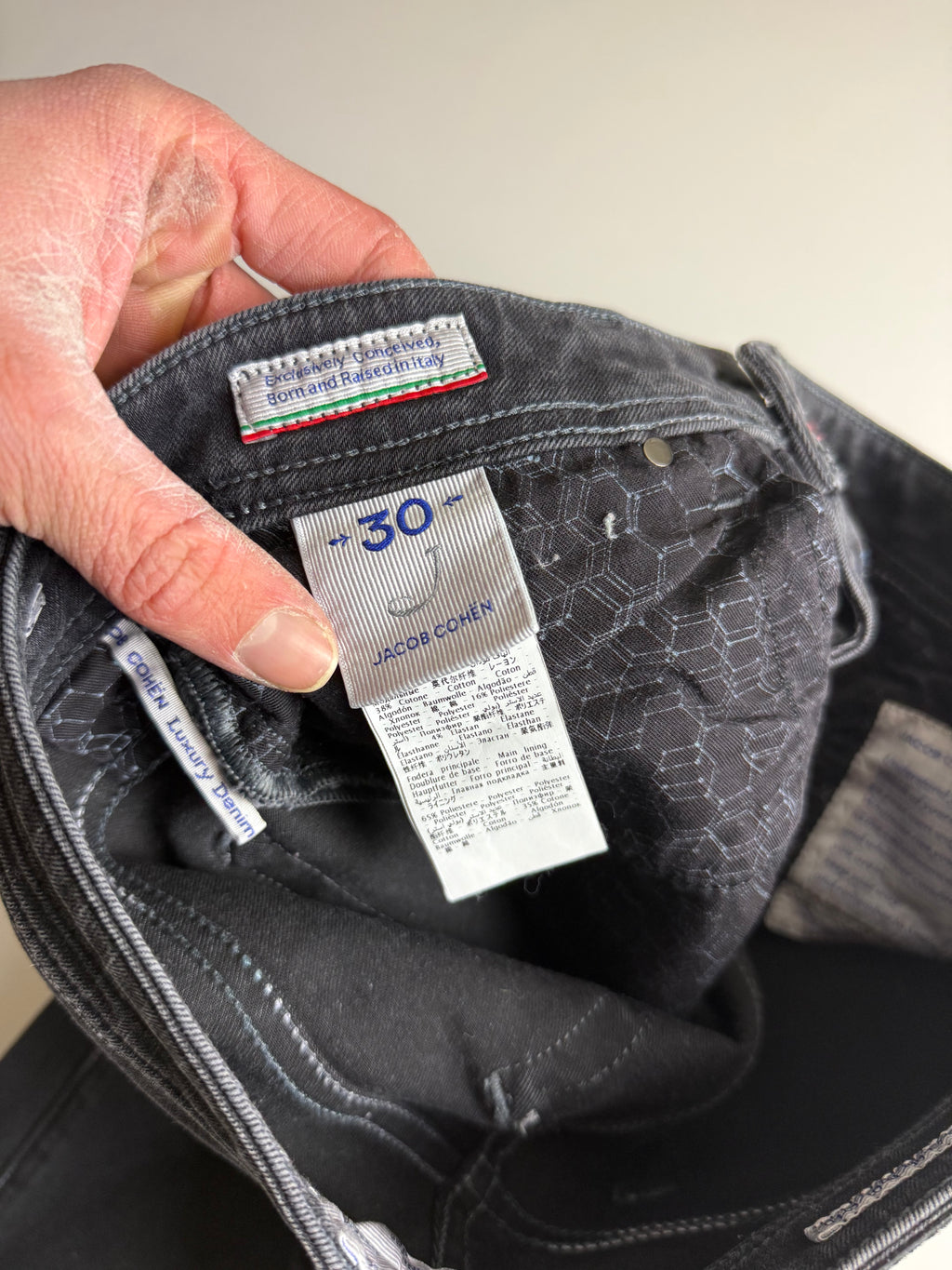 Jacob Cöhen “Nick” Jeans Black - Size 30