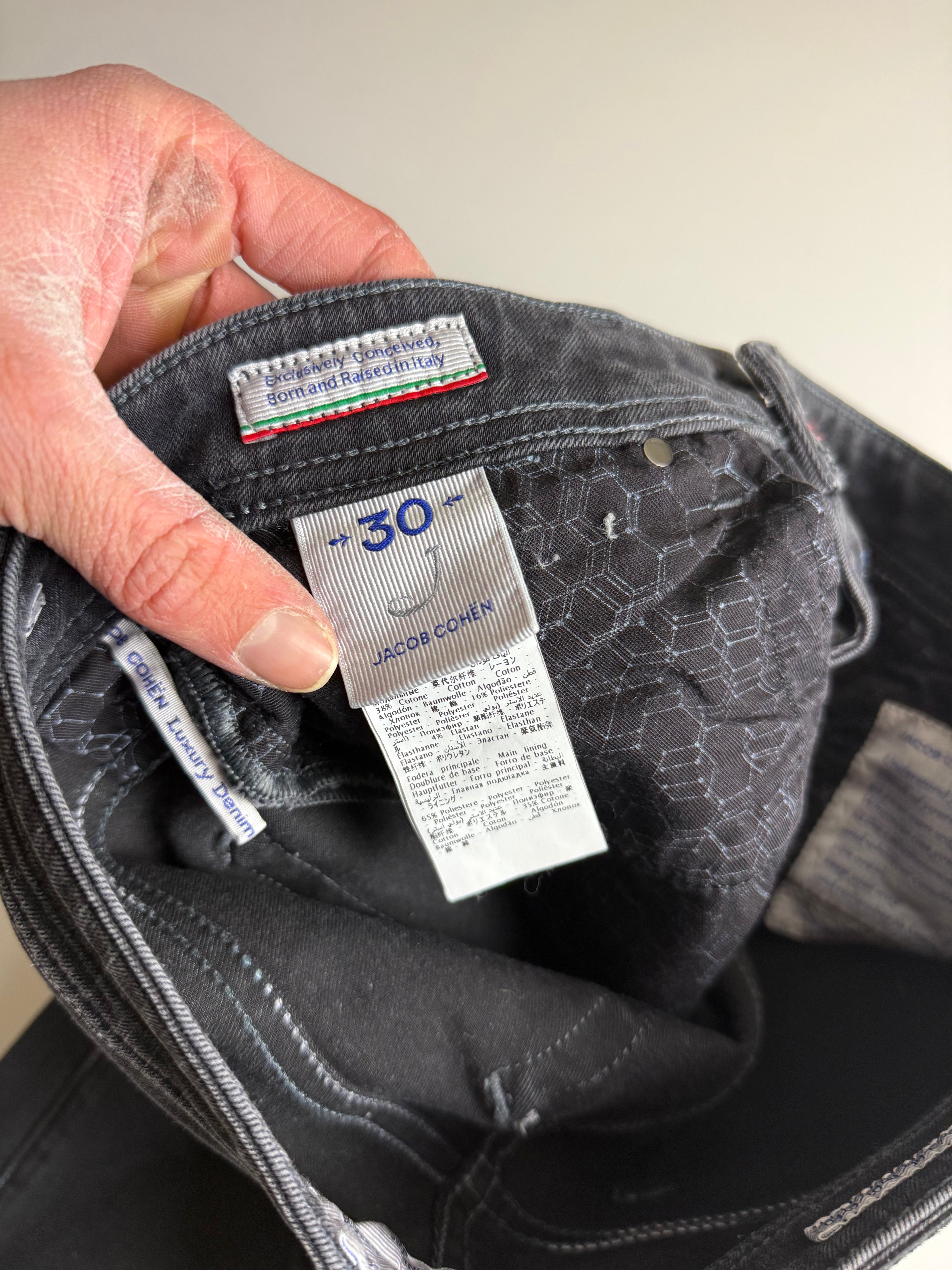 Jacob Cöhen “Nick” Jeans Black - Size 30