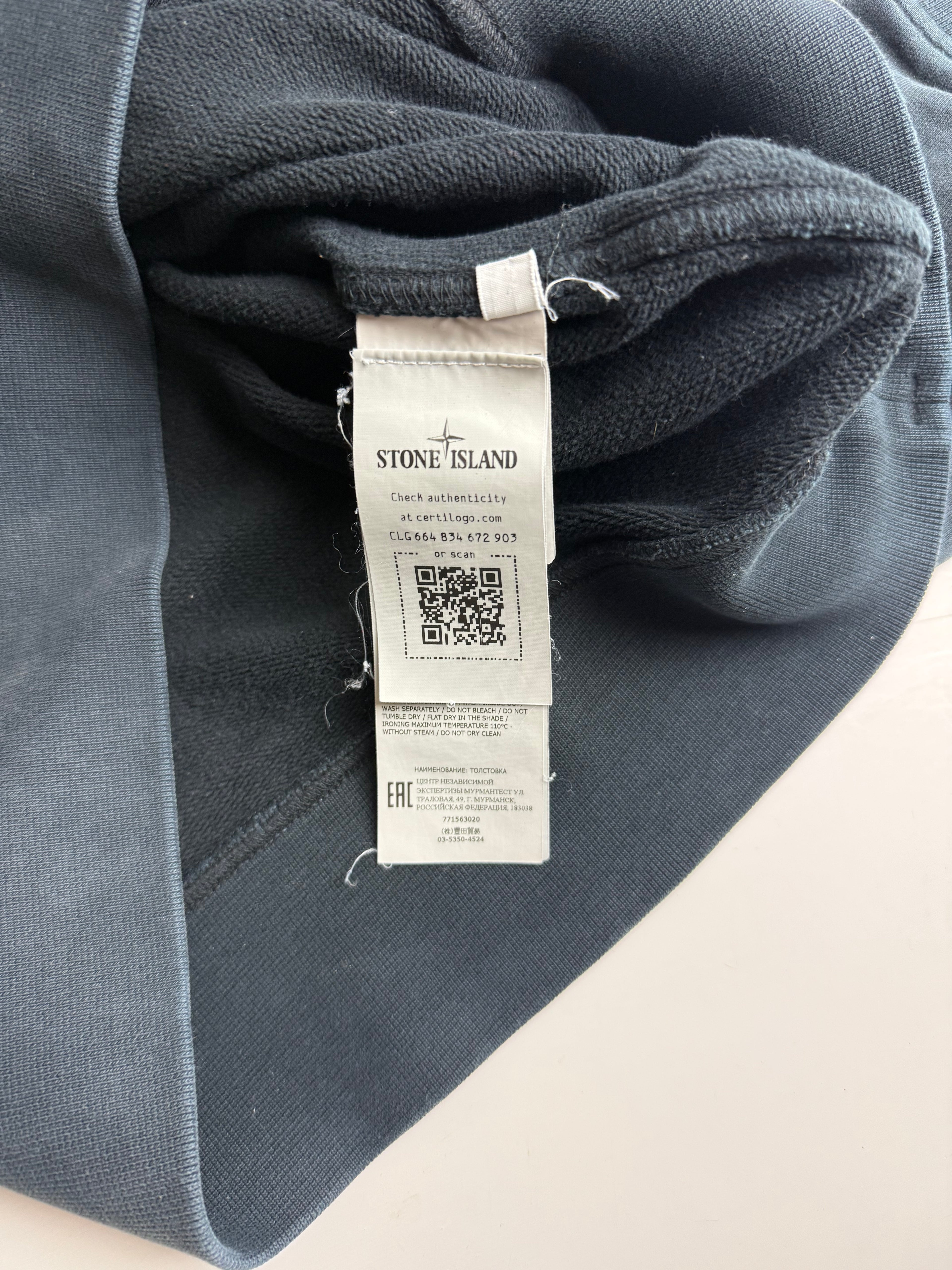 Stone Island Sweater navy - Size M