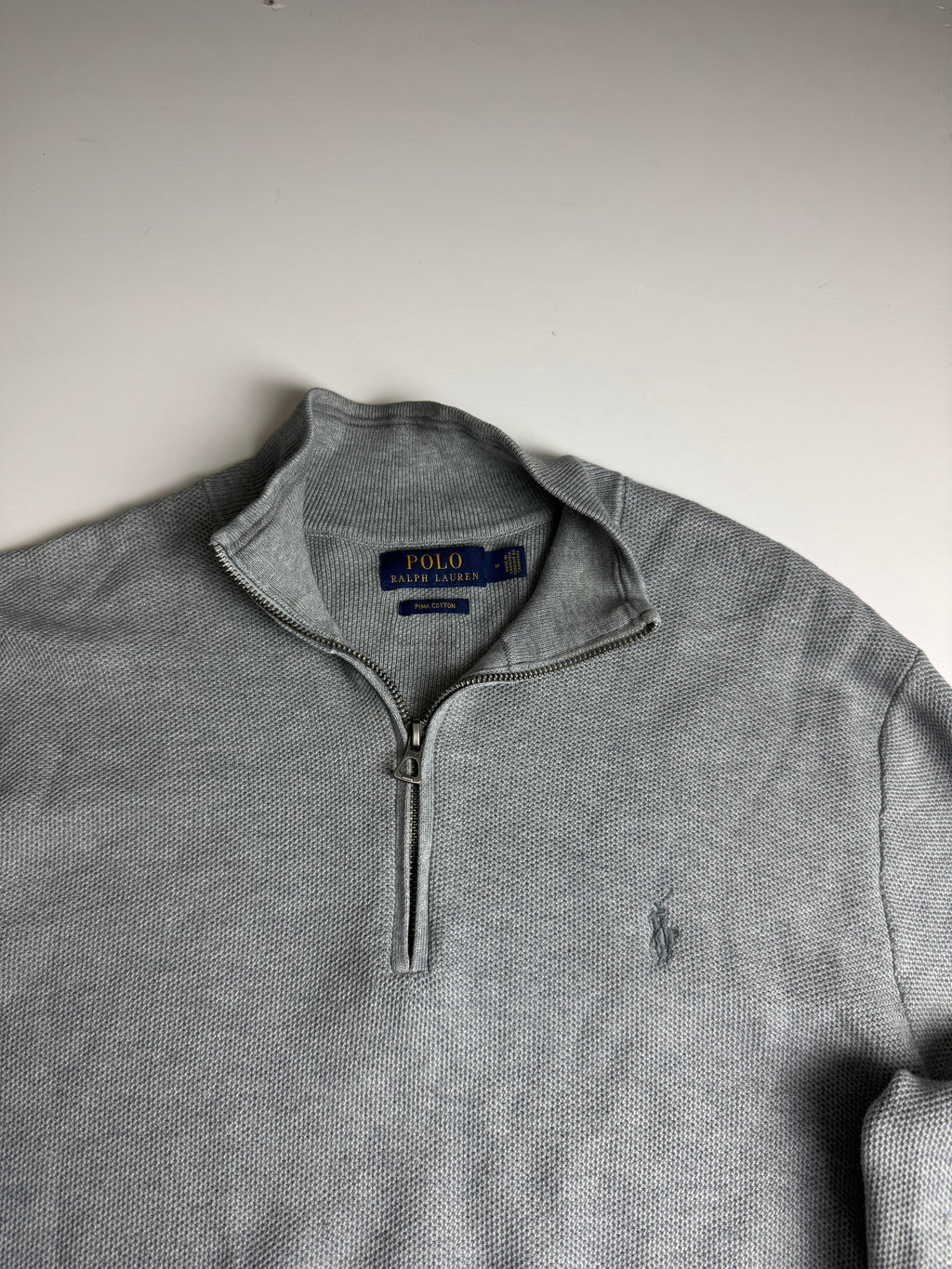Polo Ralph Lauren quarterzip grey - Size M