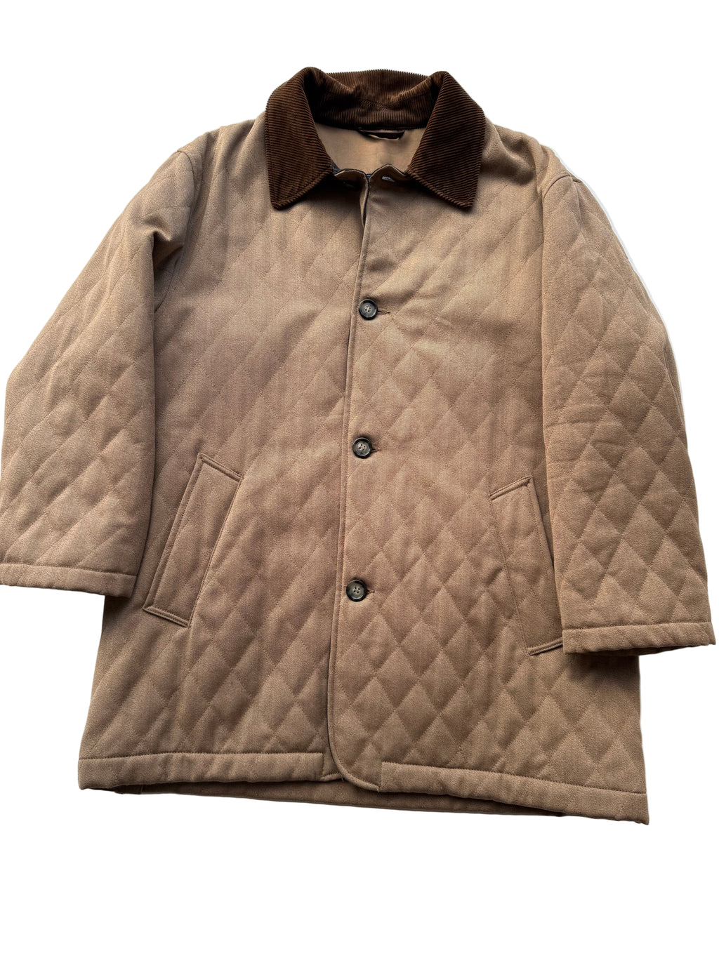 Corneliani harrington jacket beige-Size XL