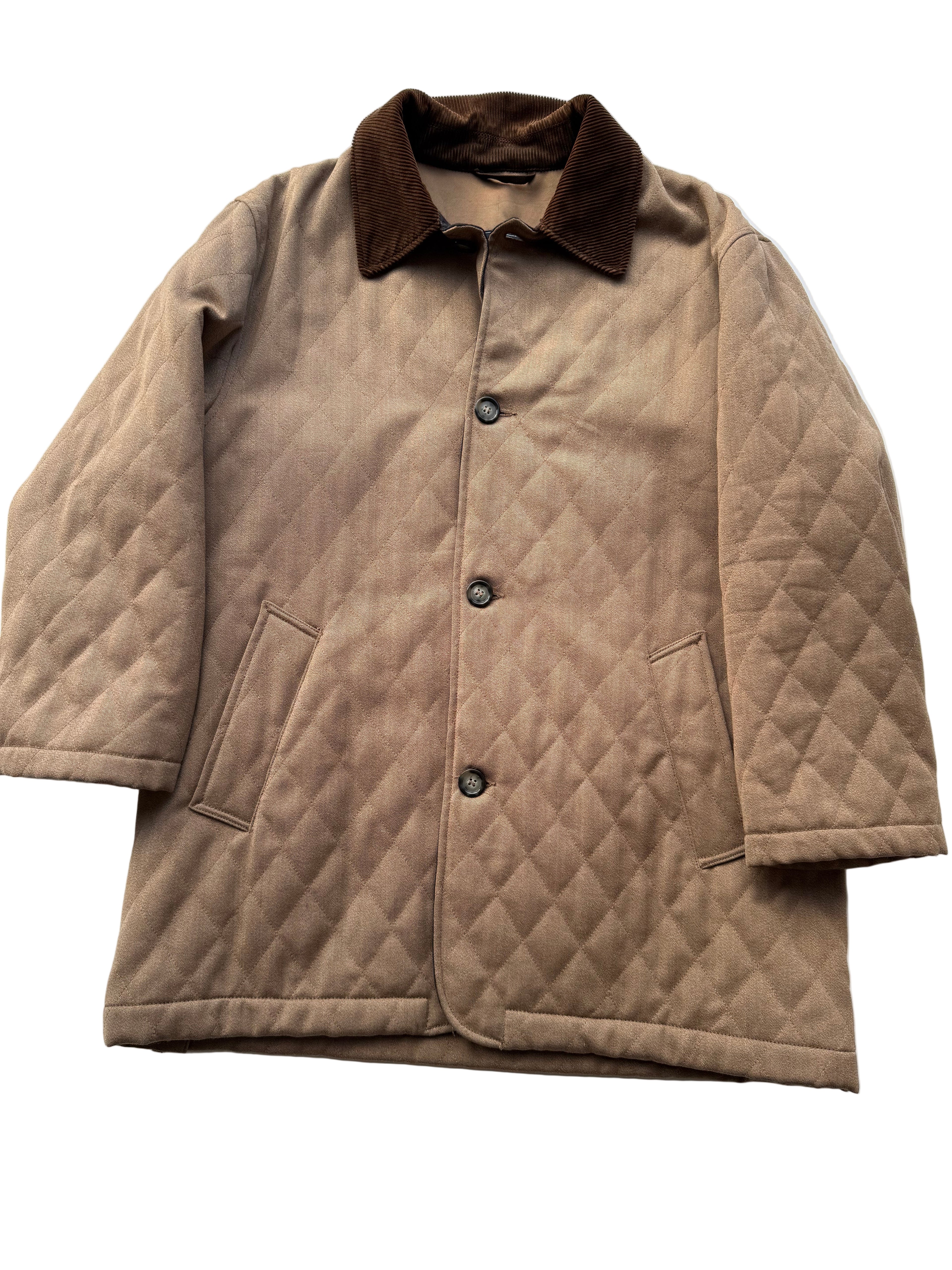 Corneliani harrington jacket beige-Size XL