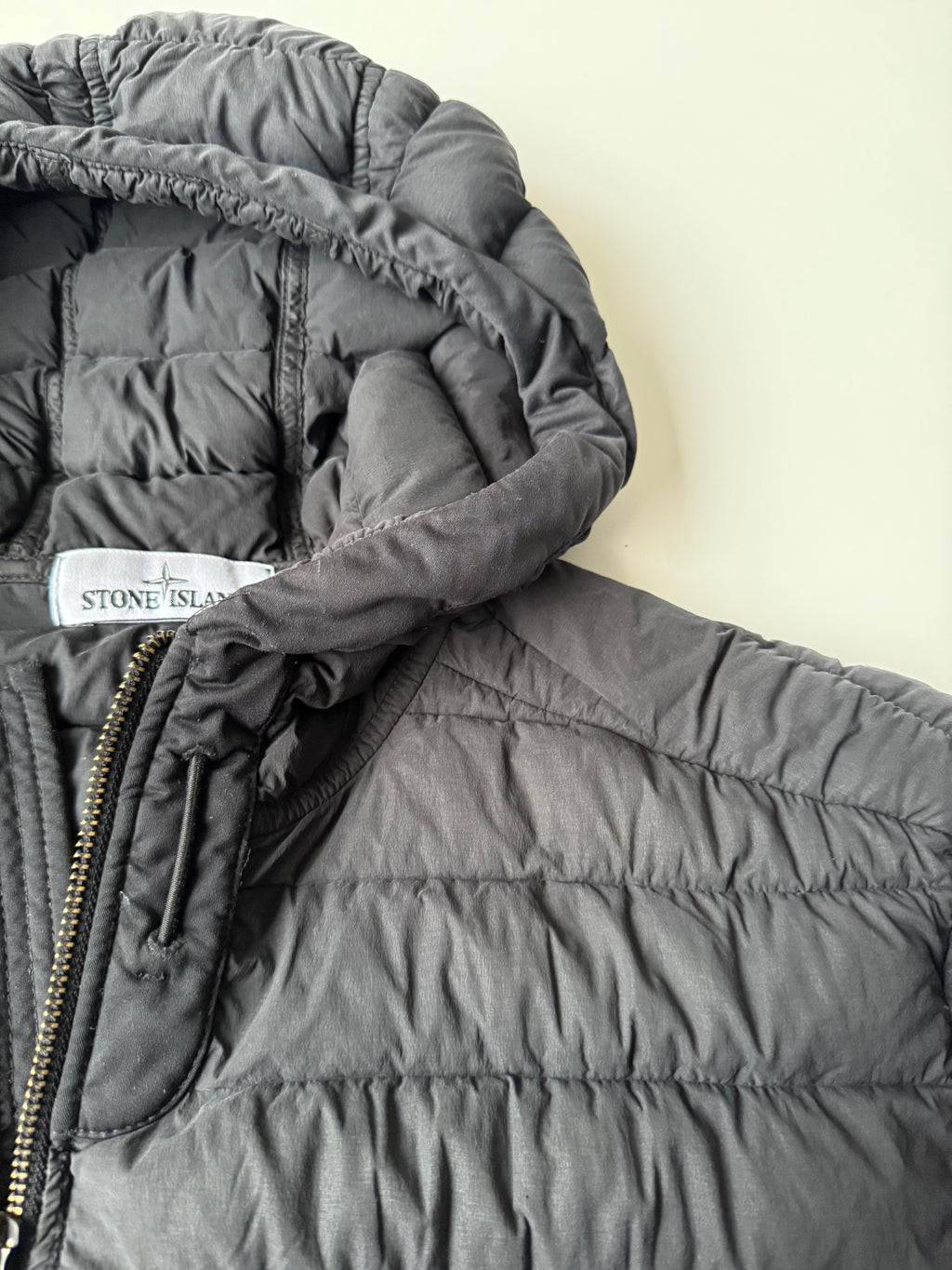 Stone Island down Jacket black- Size M