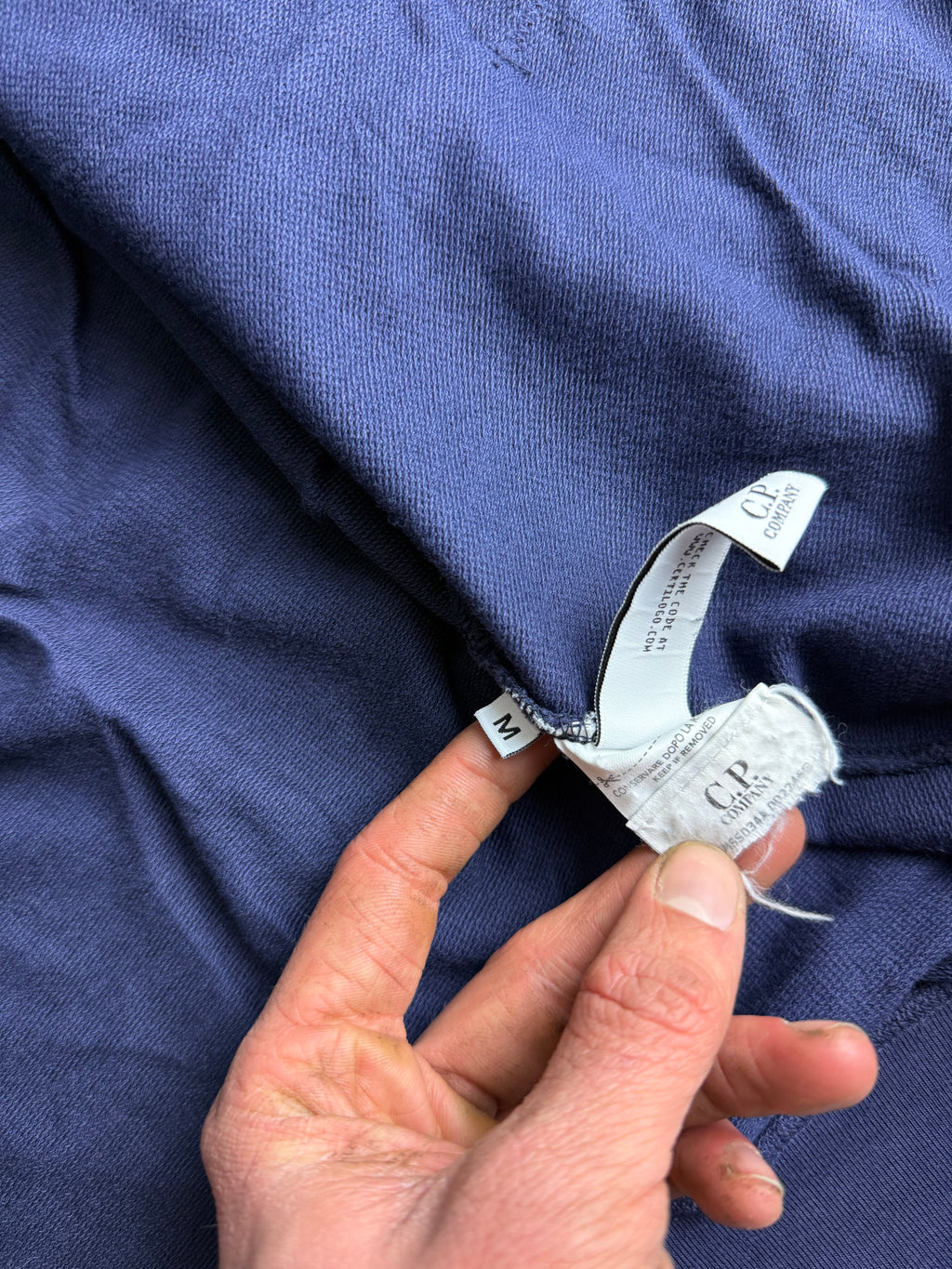 C.P. Company vest blue- Size M