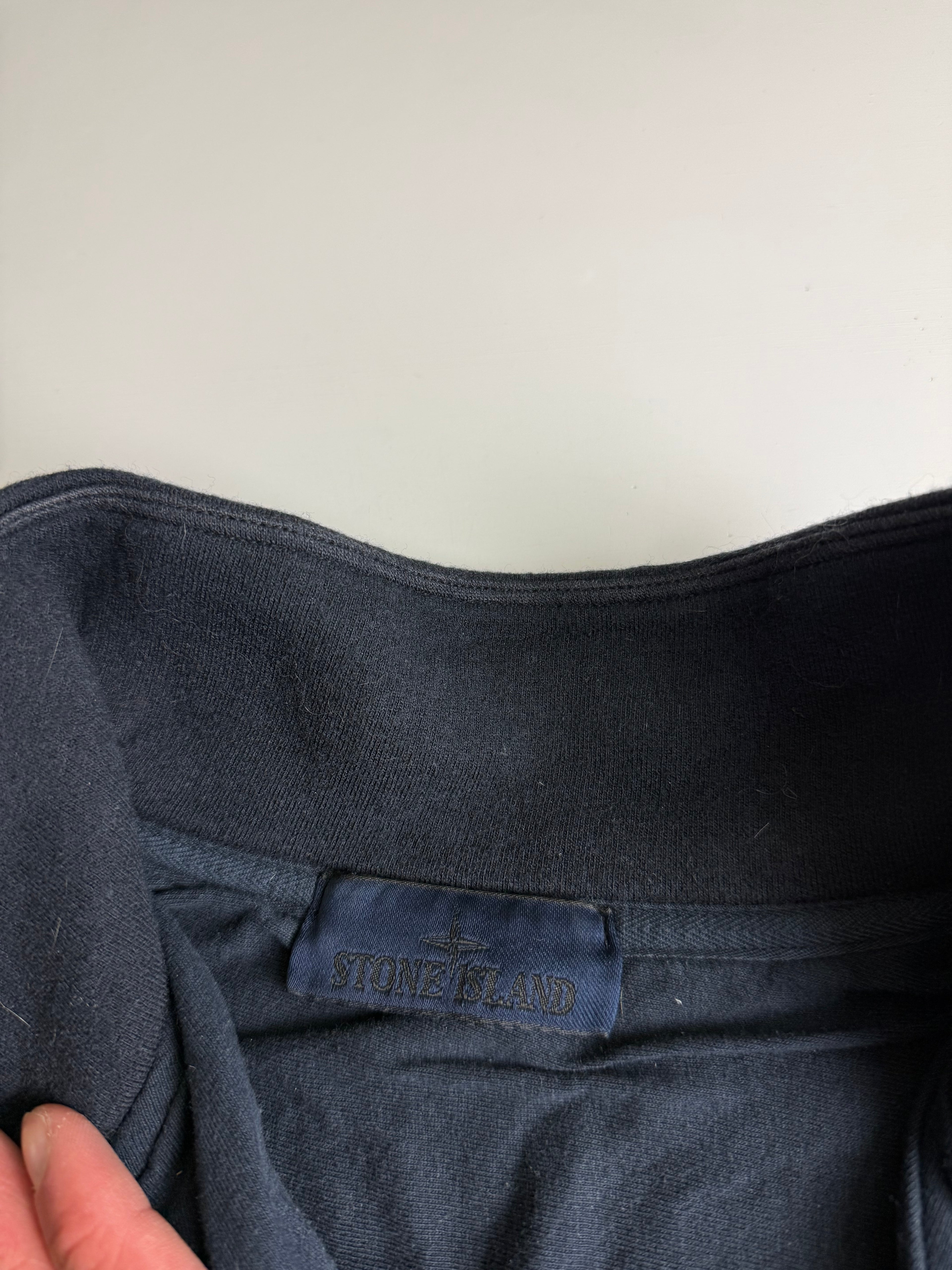 Stone Island Ghost navy quarterzip - Size L