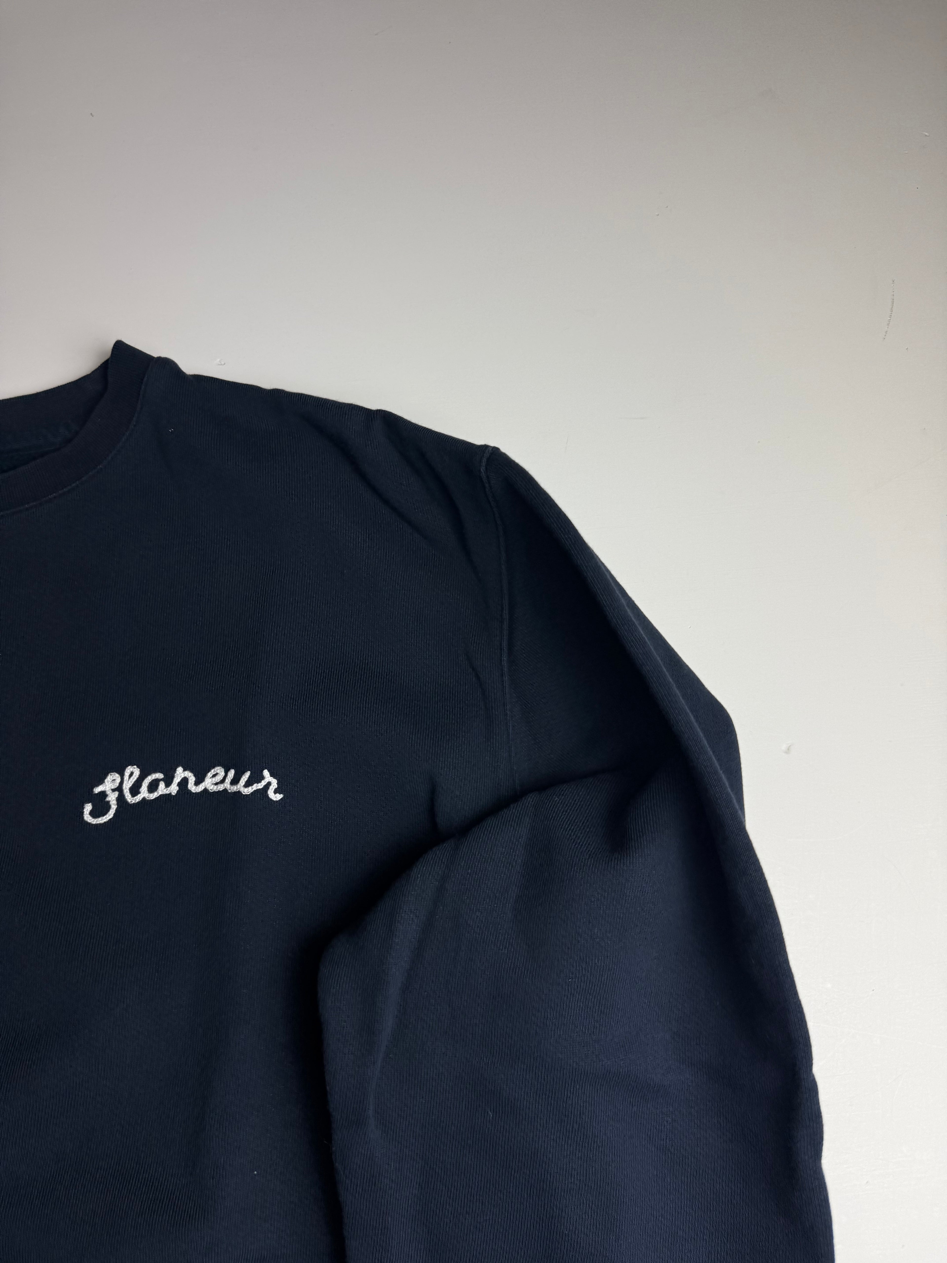 Flaneur sweater blue - Size s