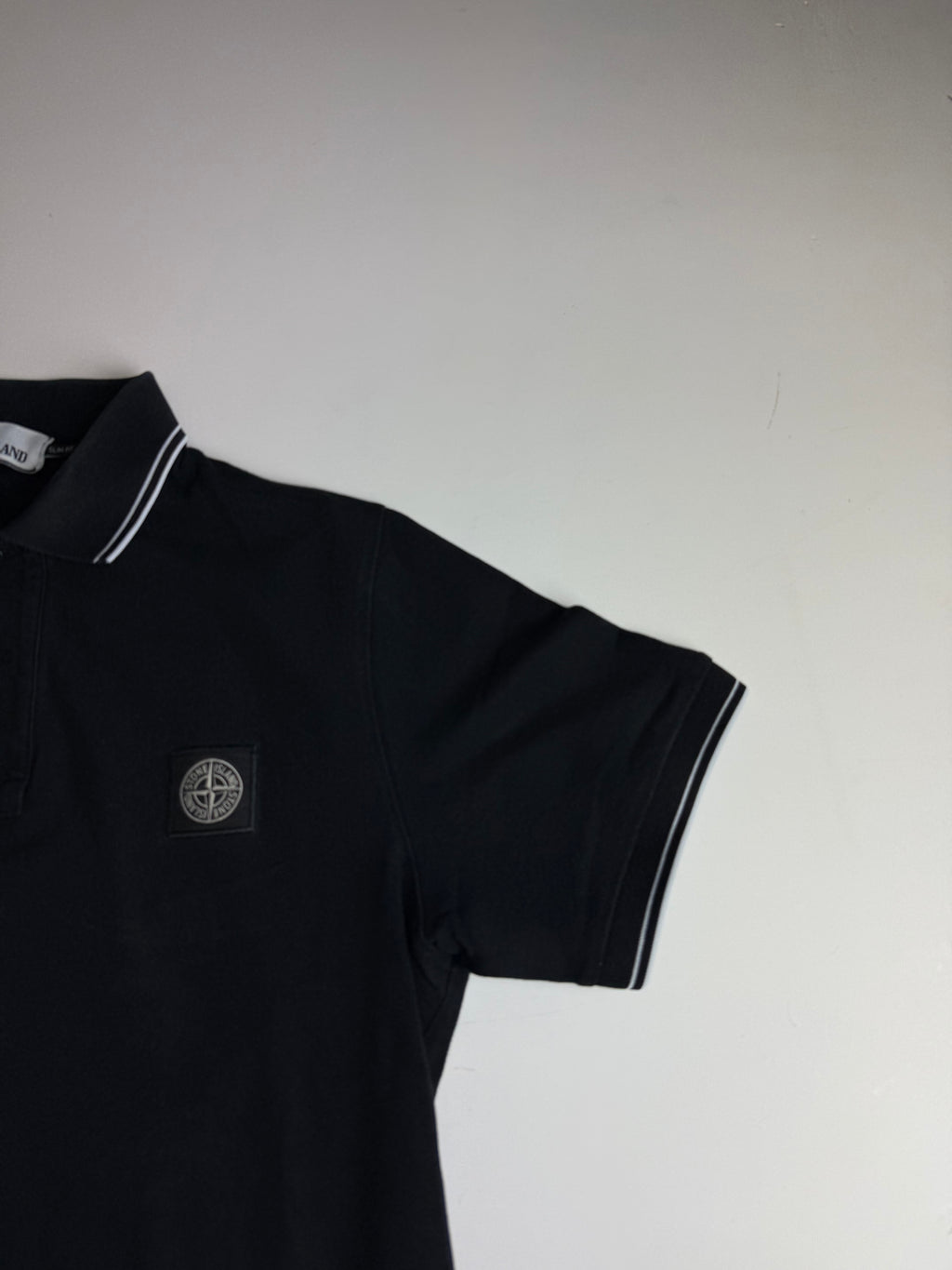 Stone Island polo black - Size S