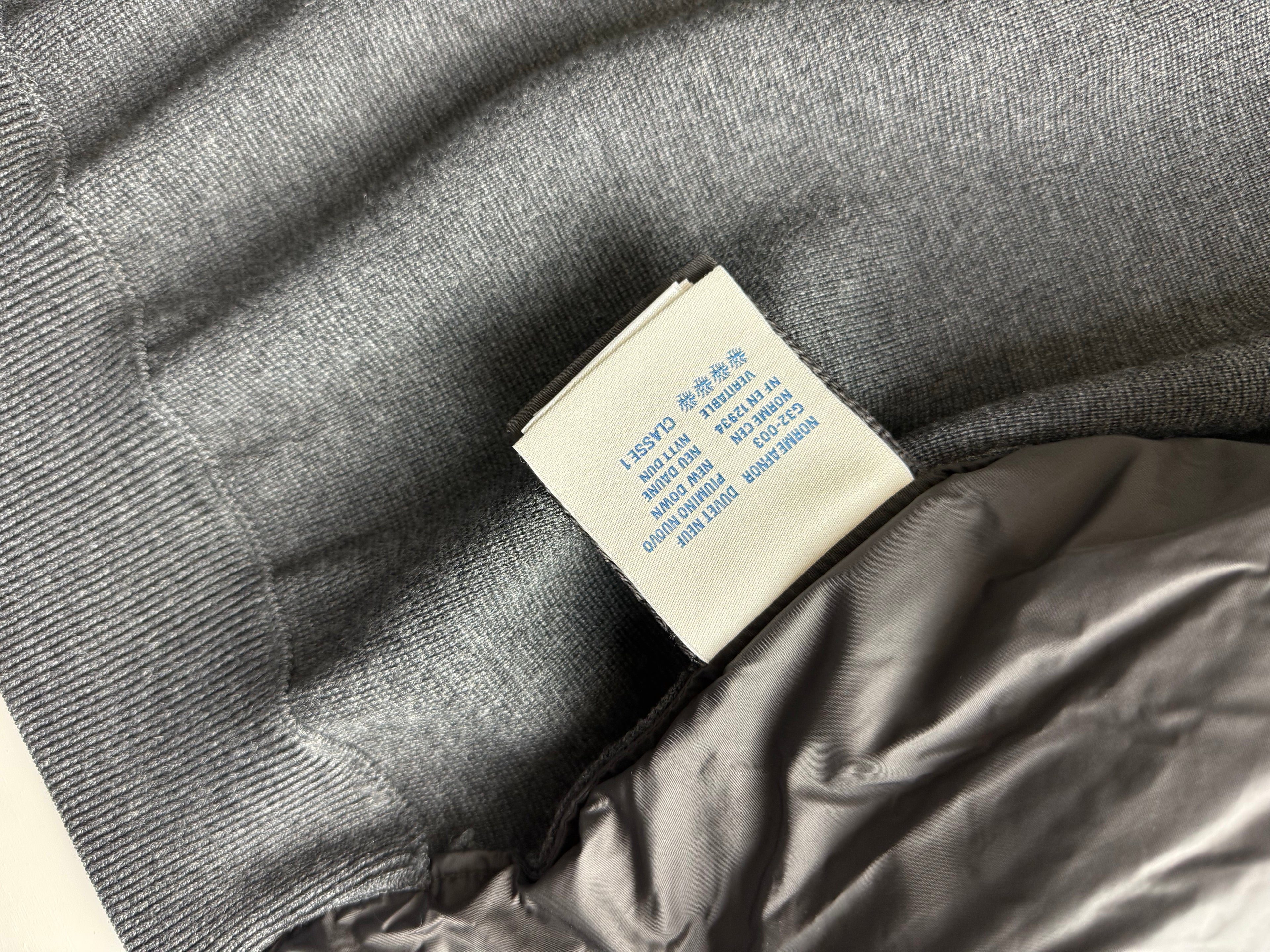 Moncler Maglione Tricot Cardigan grey - Size M