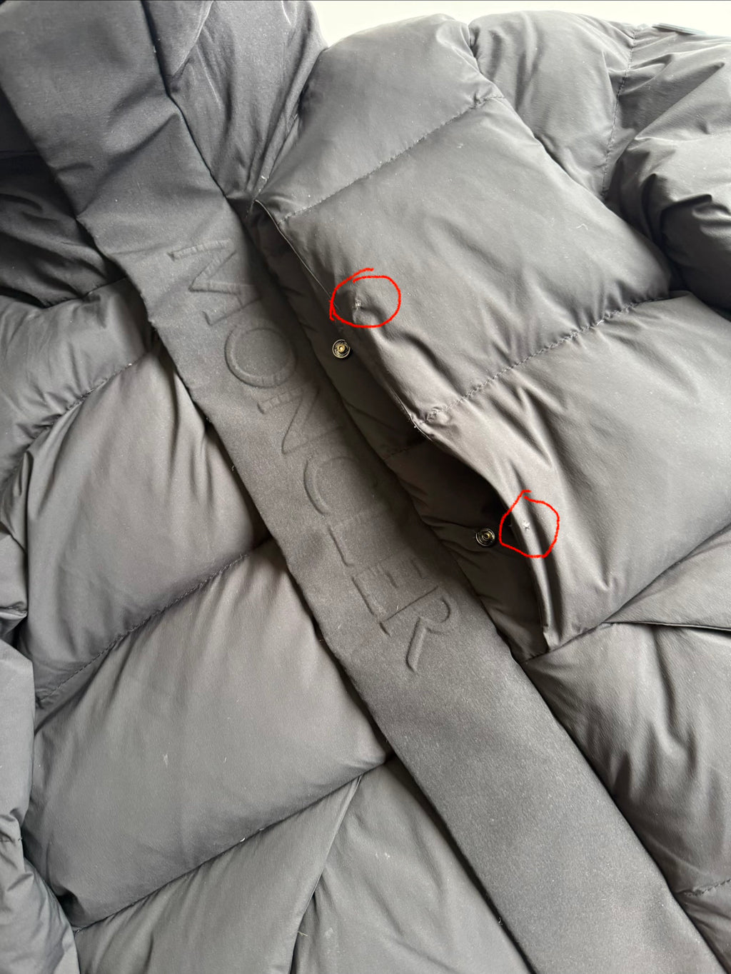 Moncler madeira jacket black- Size xs