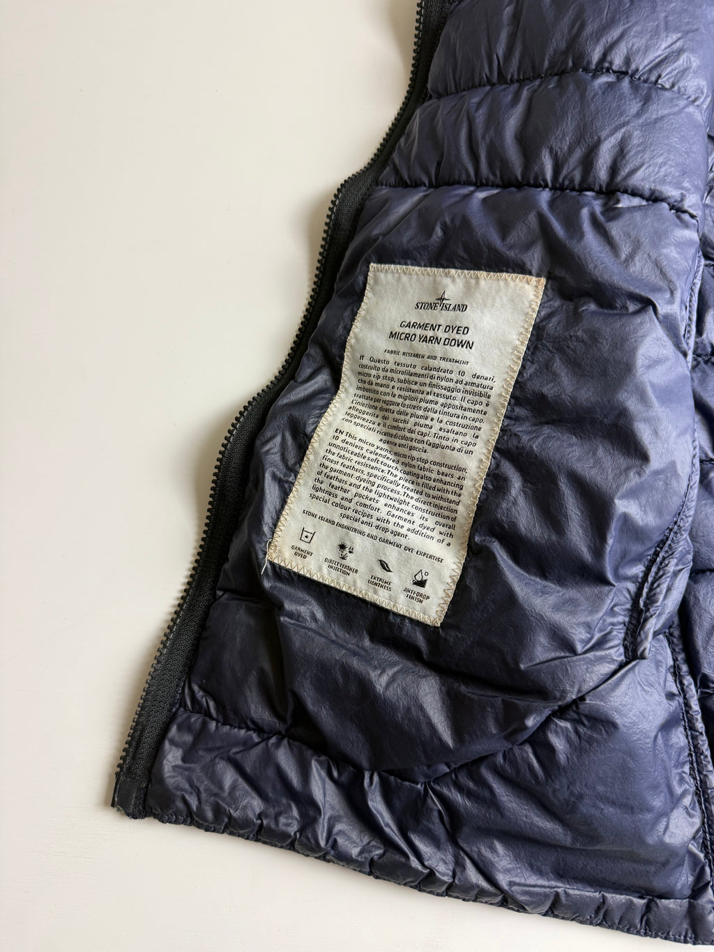 Stone Island Bodywarmer navy blue- Size M