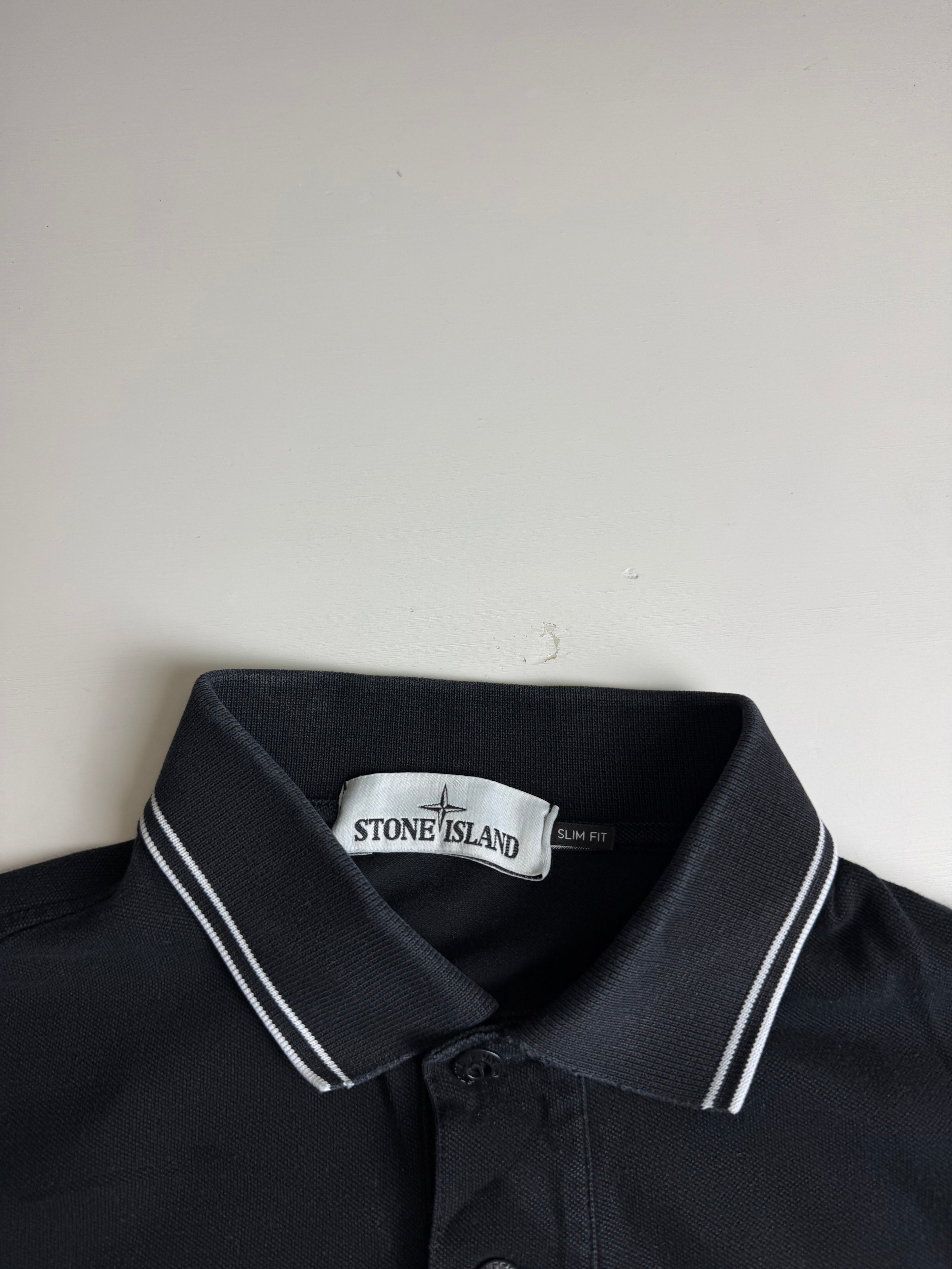 Stone Island polo black - Size S