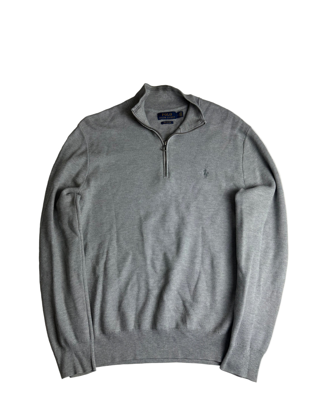 Polo Ralph Lauren quarterzip grey - Size M