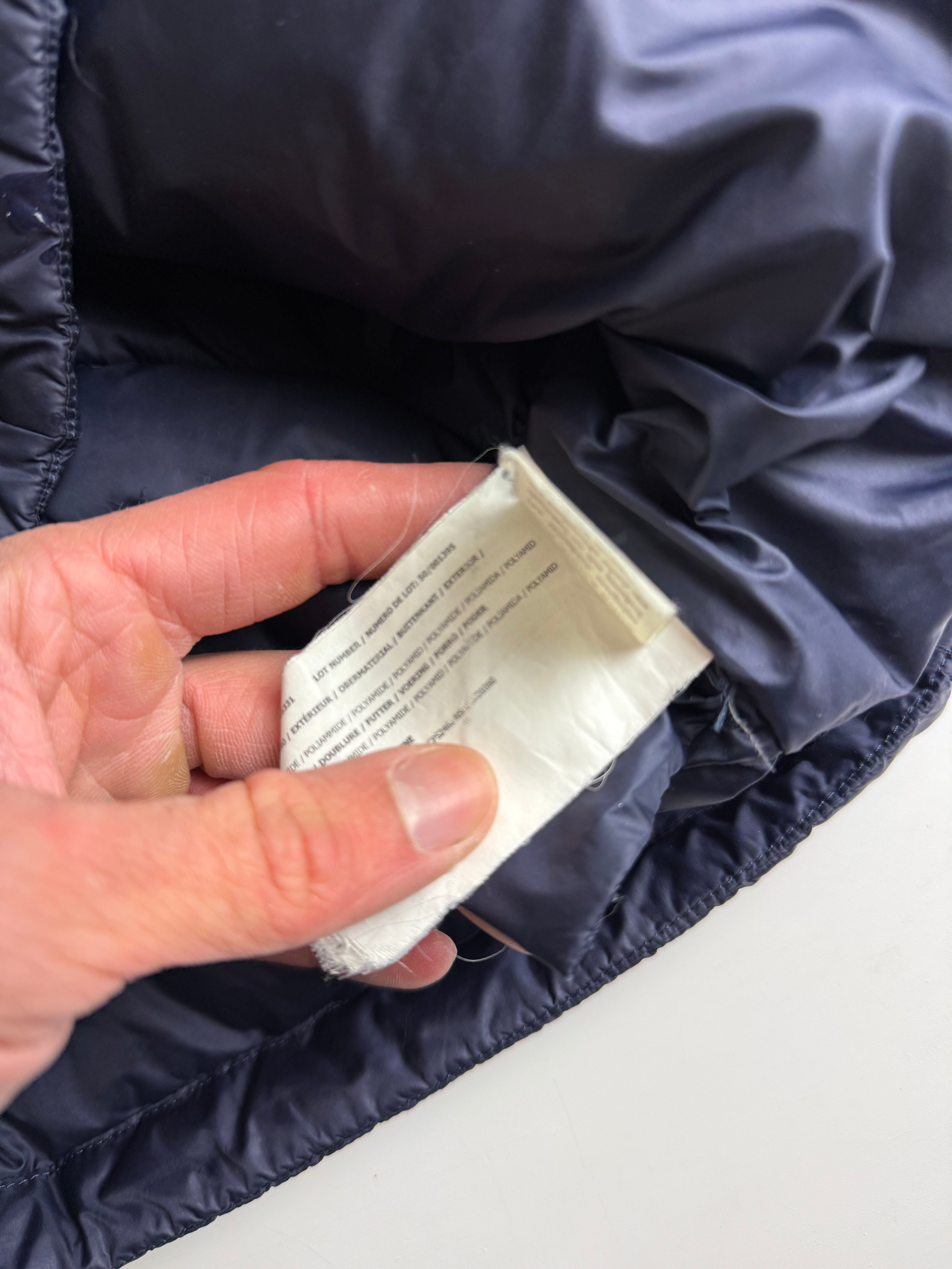 Woolrich feather jacket navy - Size M