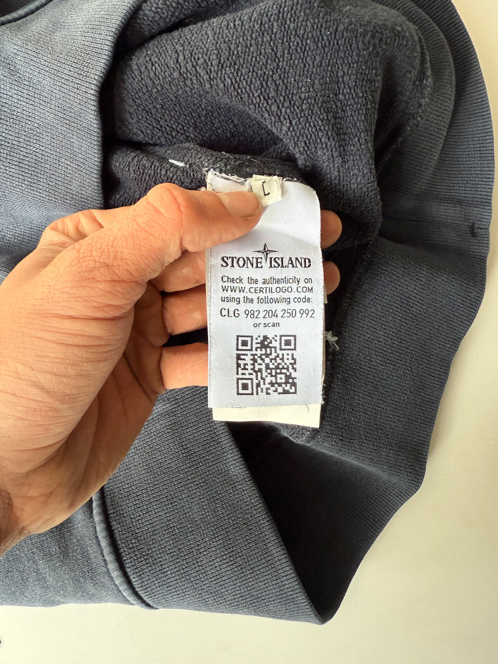 Stone Island sweater Blue- Size M