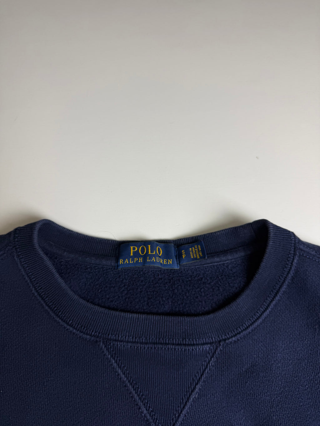 Polo Ralph Lauren sweater navy blue- Size s