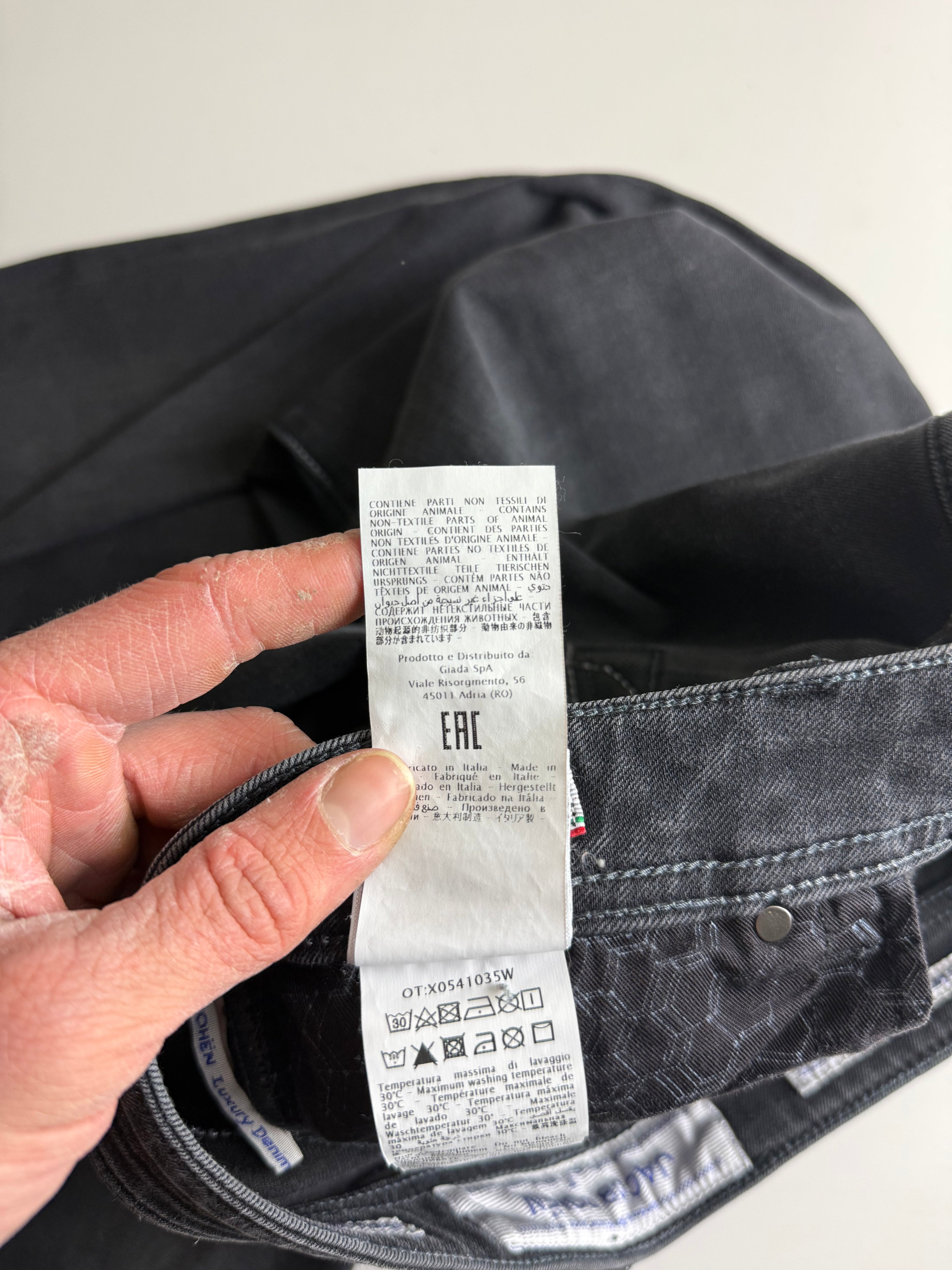 Jacob Cöhen “Nick” Jeans Black - Size 30